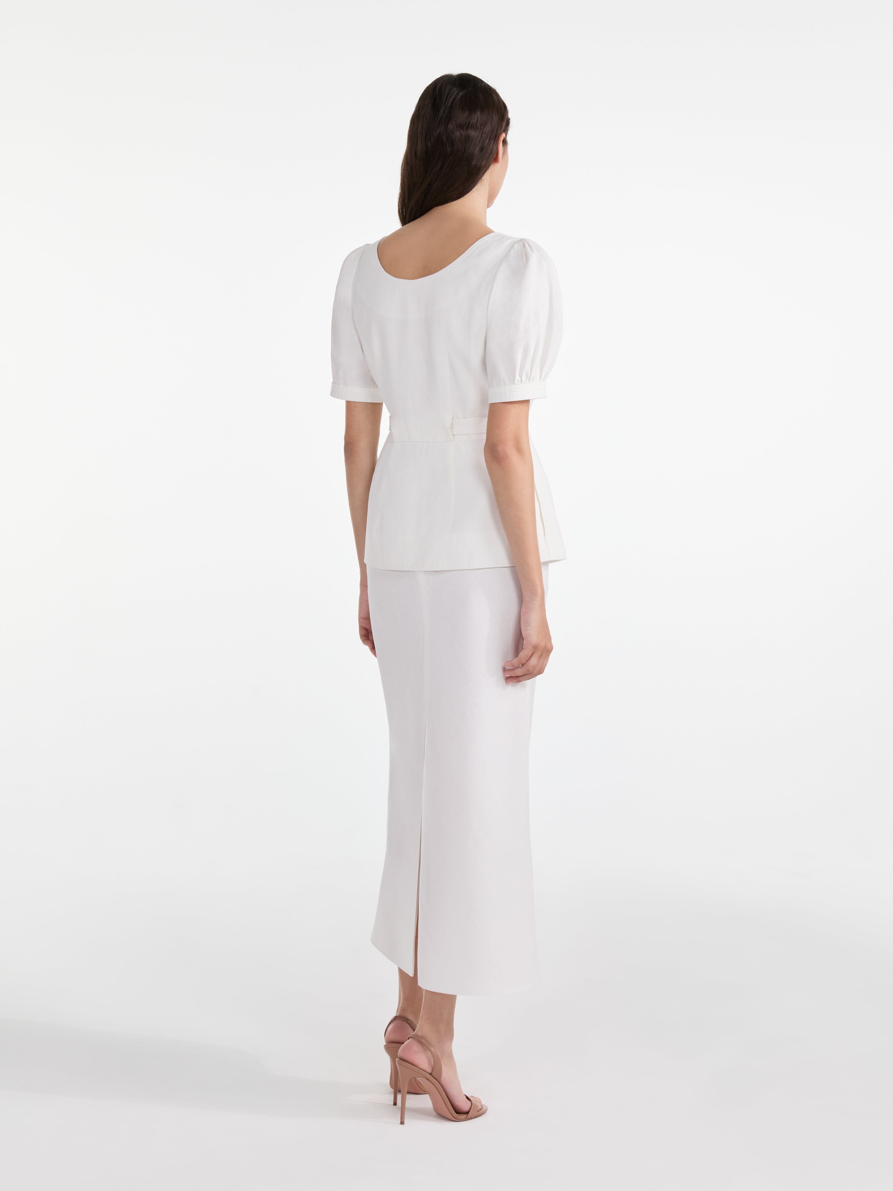 Blanca Jacket in Ivory