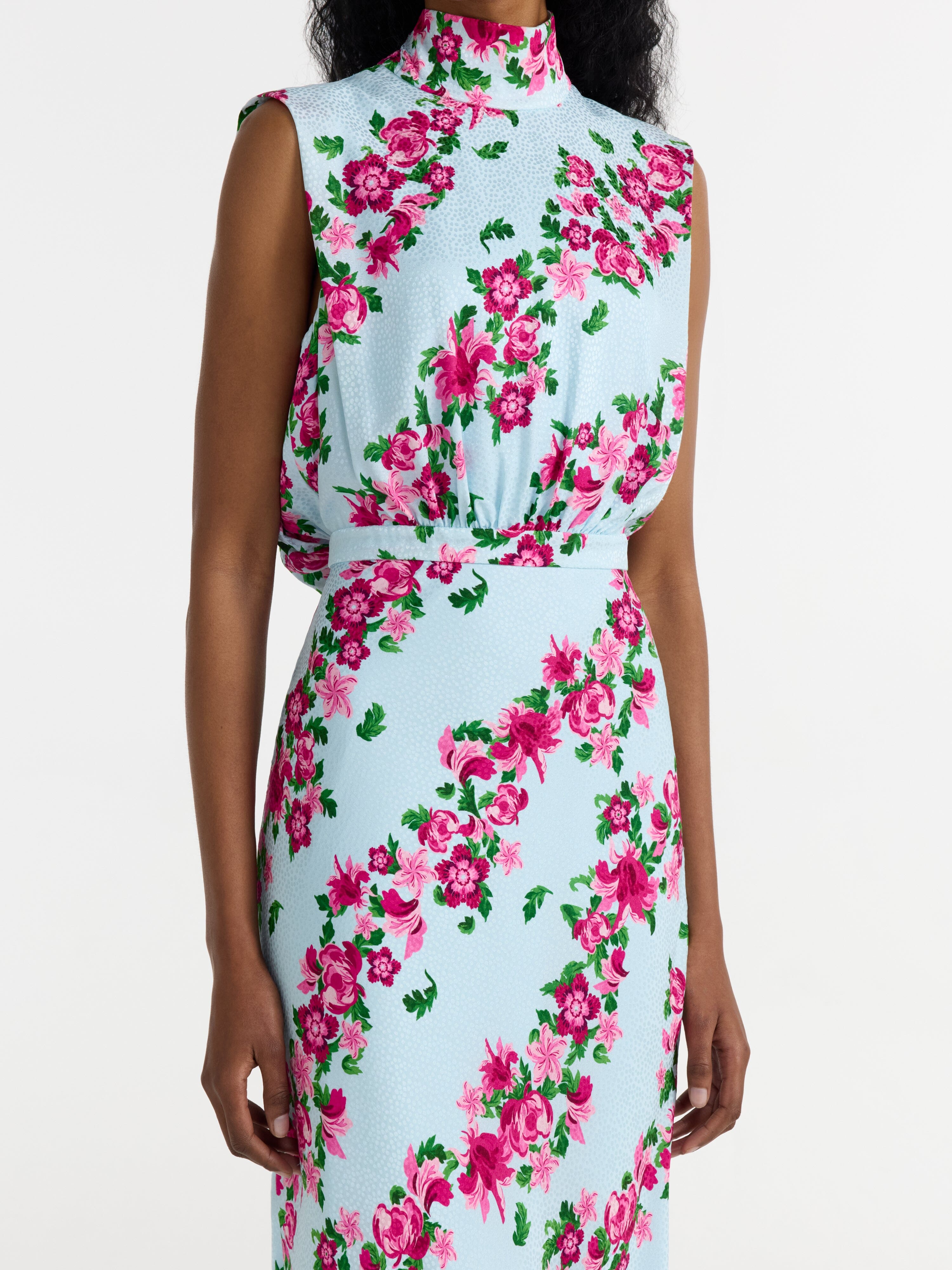 Fleur Dress in Bellis Stripe