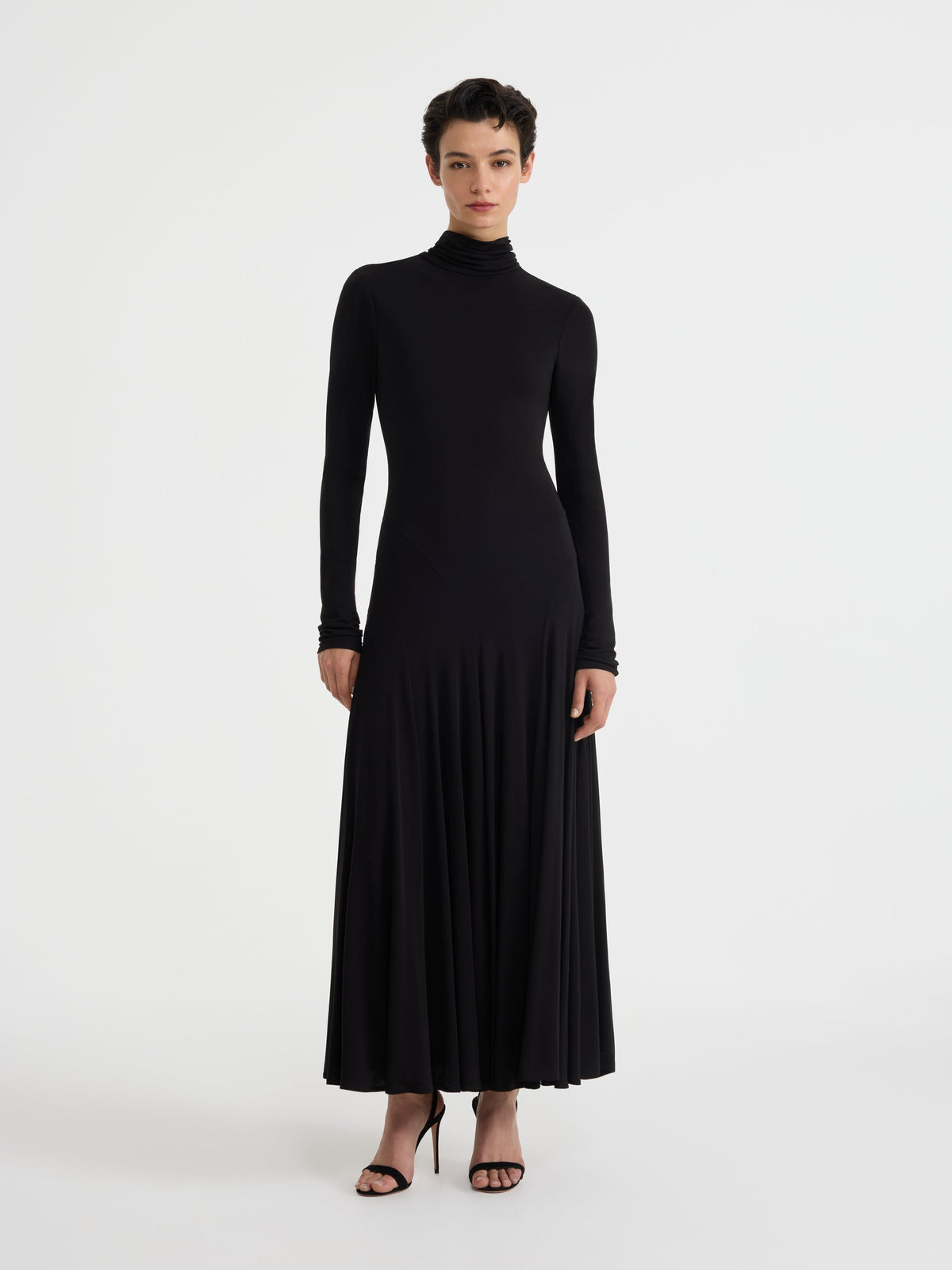 Gina Long B Dress in Black