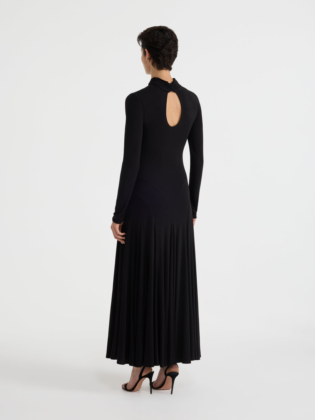 Gina Long B Dress in Black