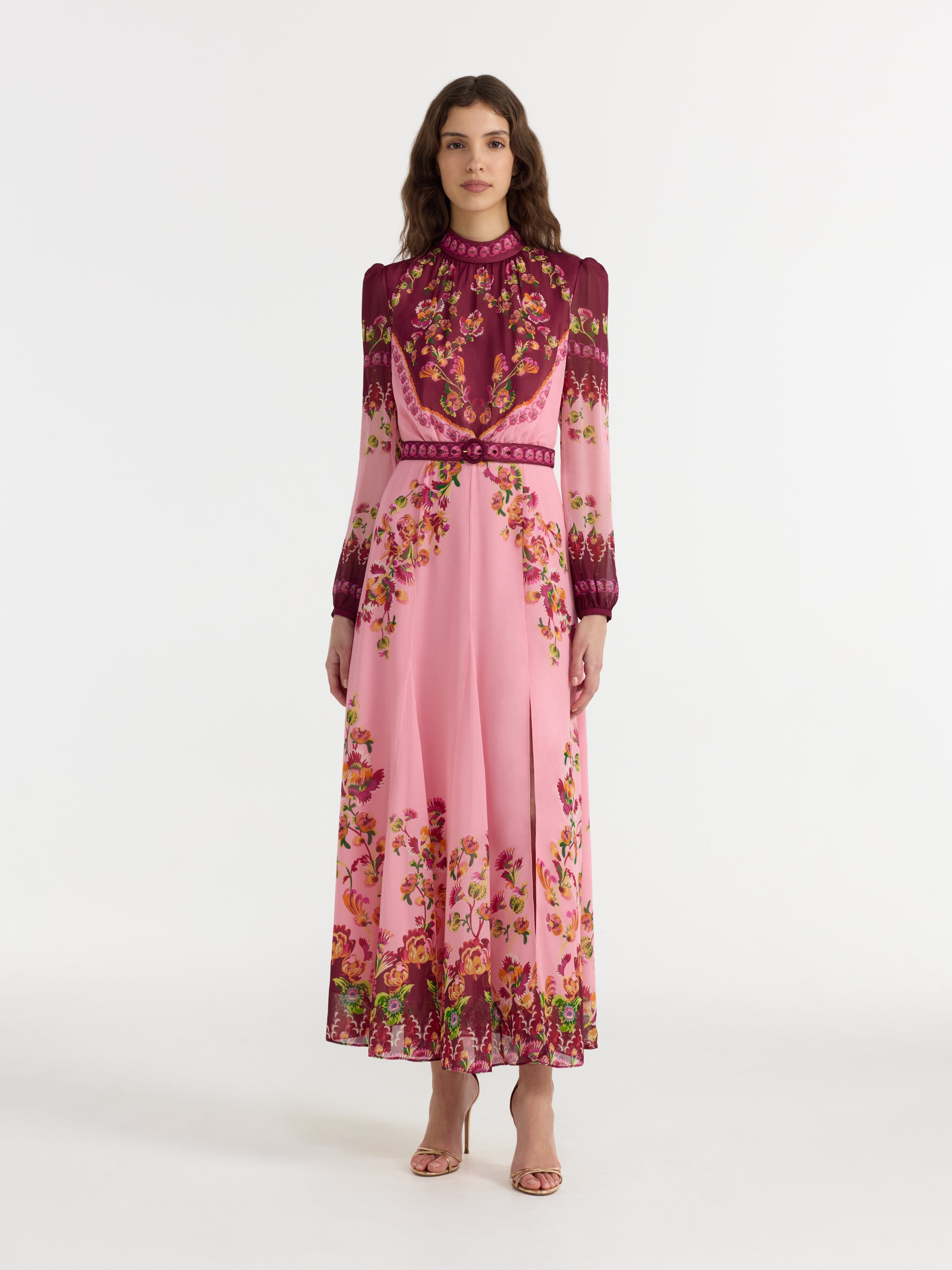 Jacqui D Dress in Saffier Blush