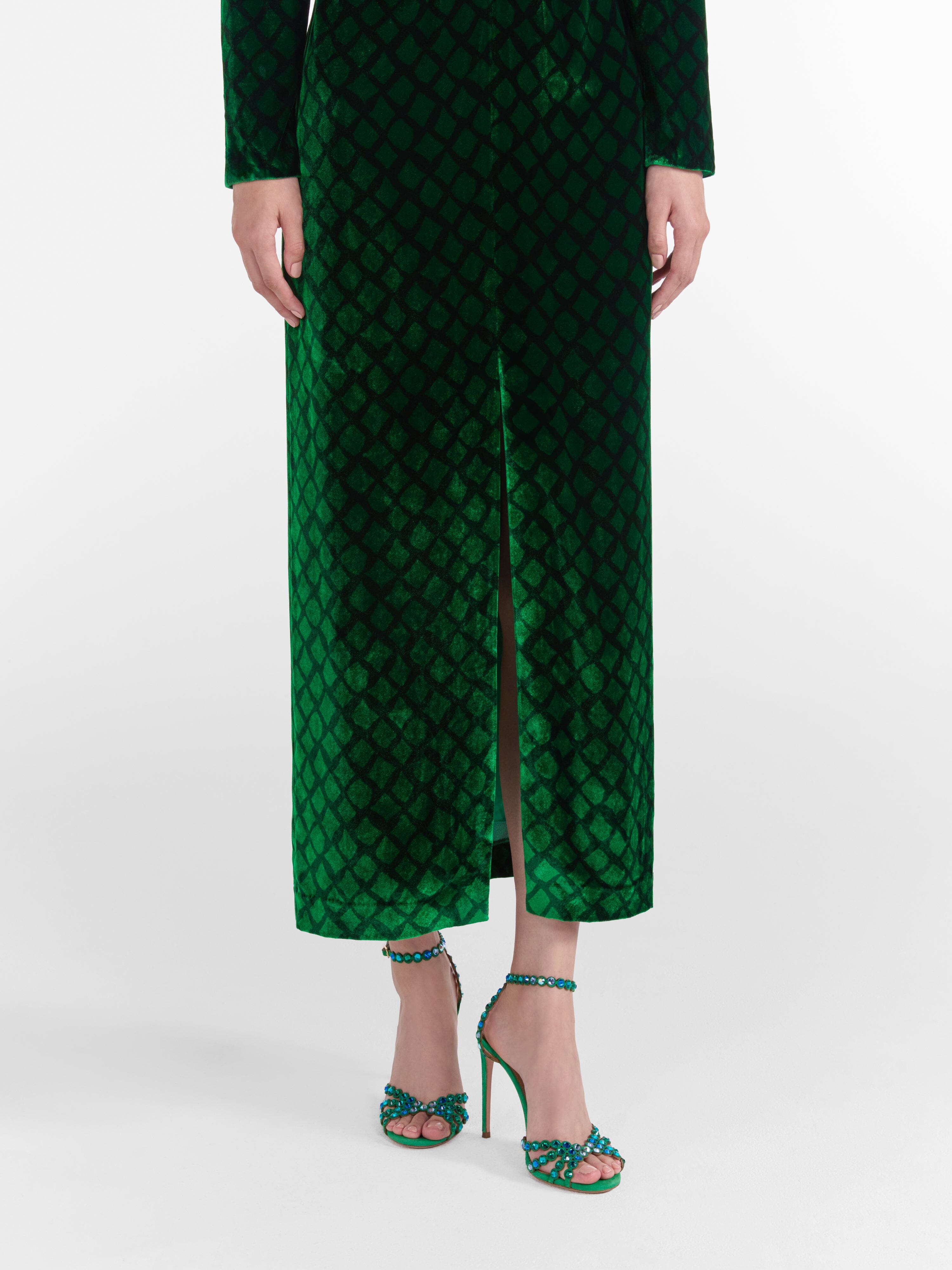 jinx 2-in-1 printed pleated maxi dress ALLSAINTS Jinx 2-In-1 Printed Pleated Maxi Dress