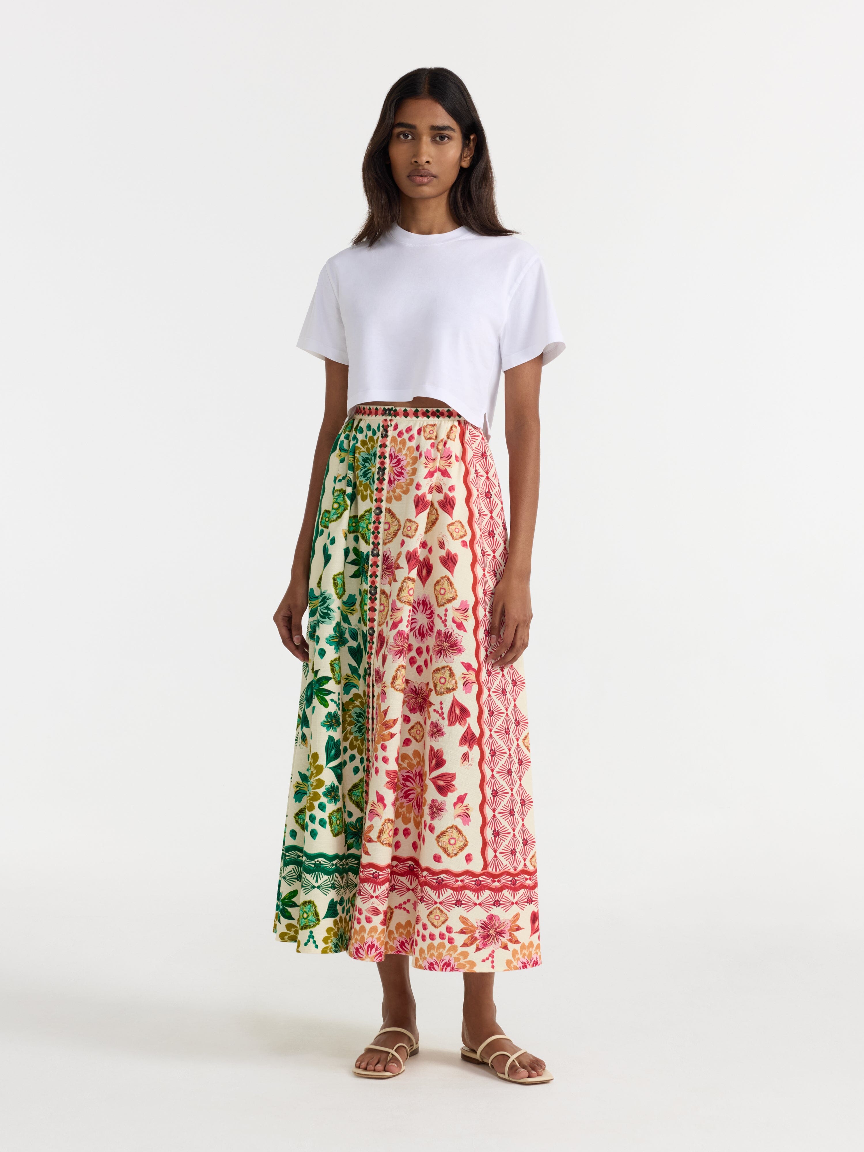 Judi B Skirt in Sunrise Gem