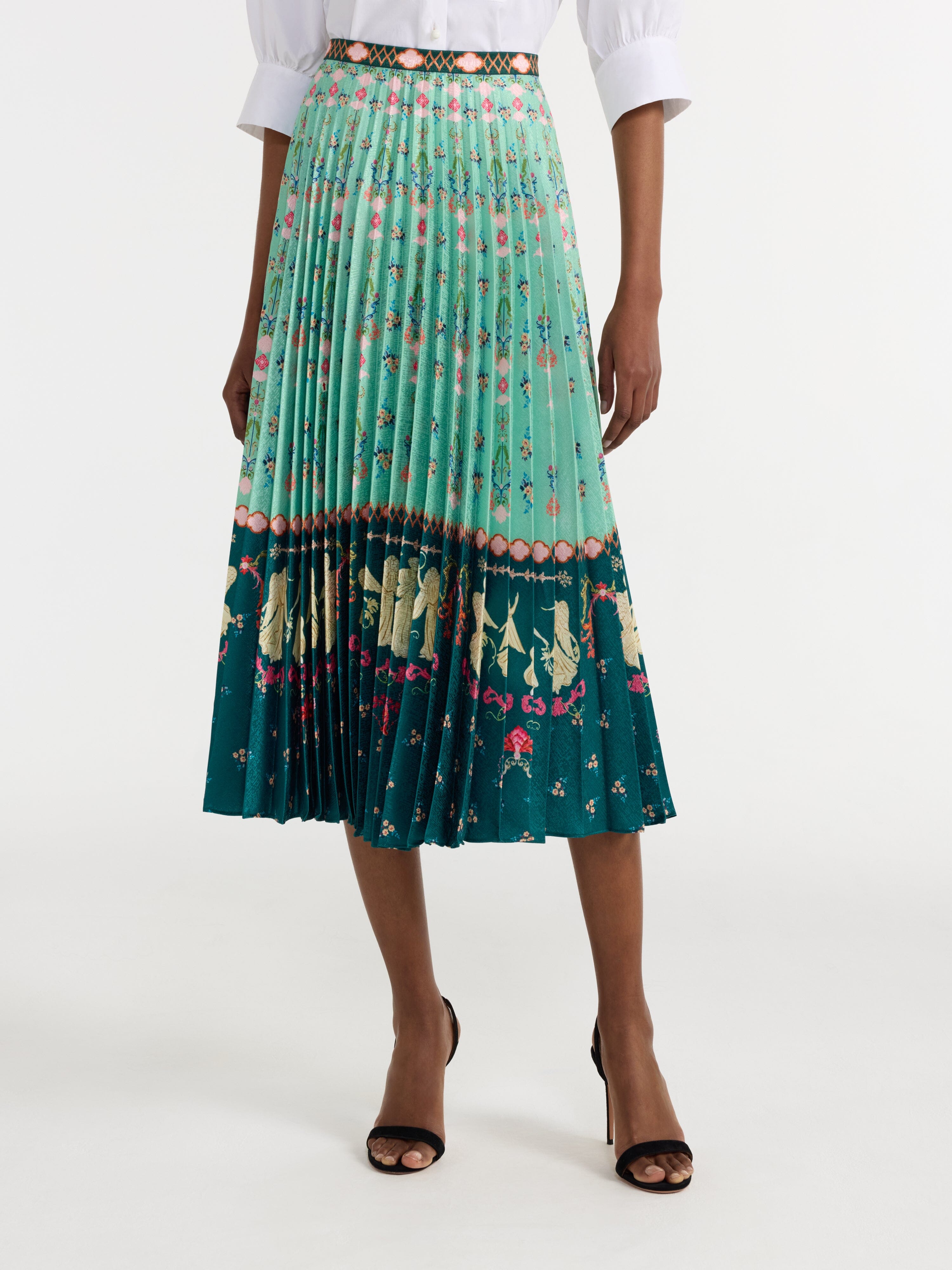 Kim Skirt in Parian Vert