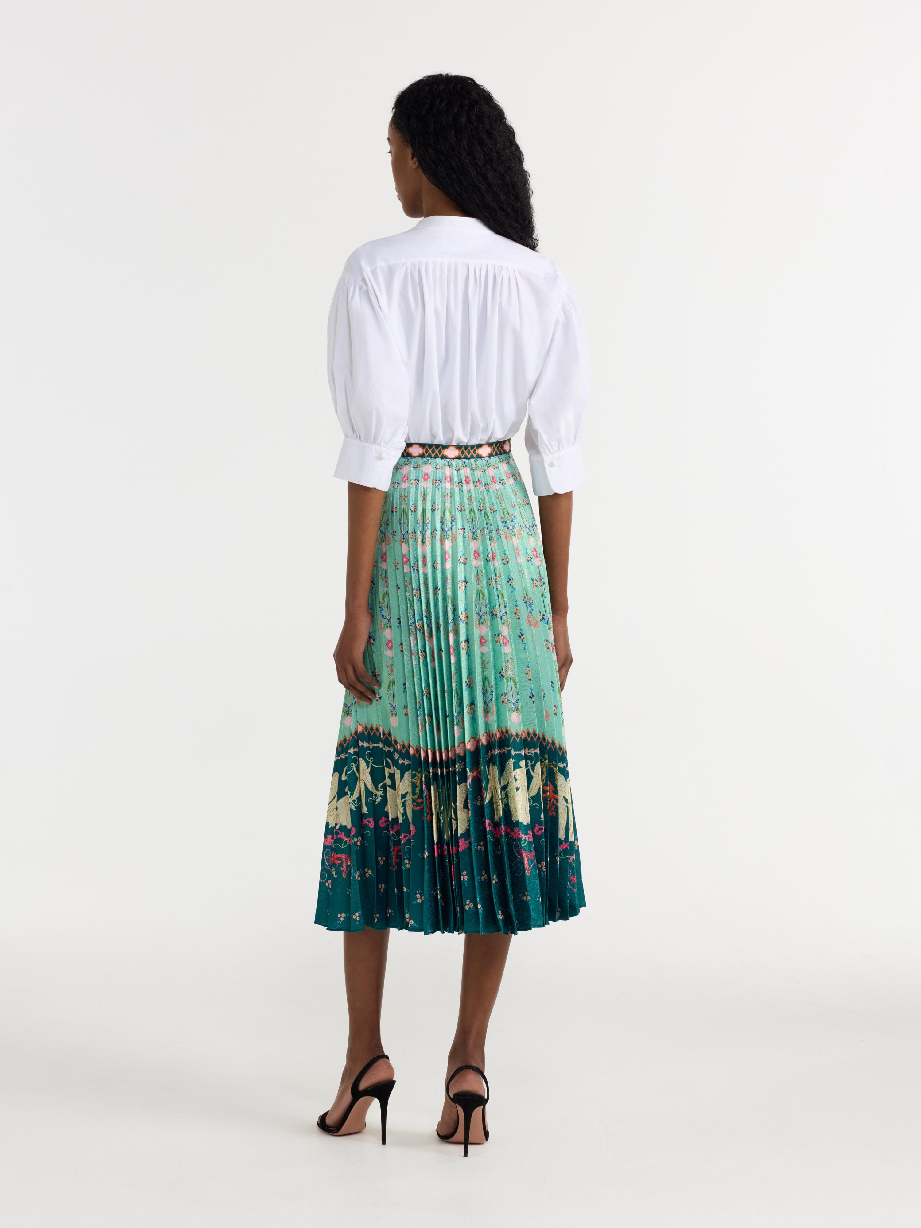 Kim Skirt in Parian Vert