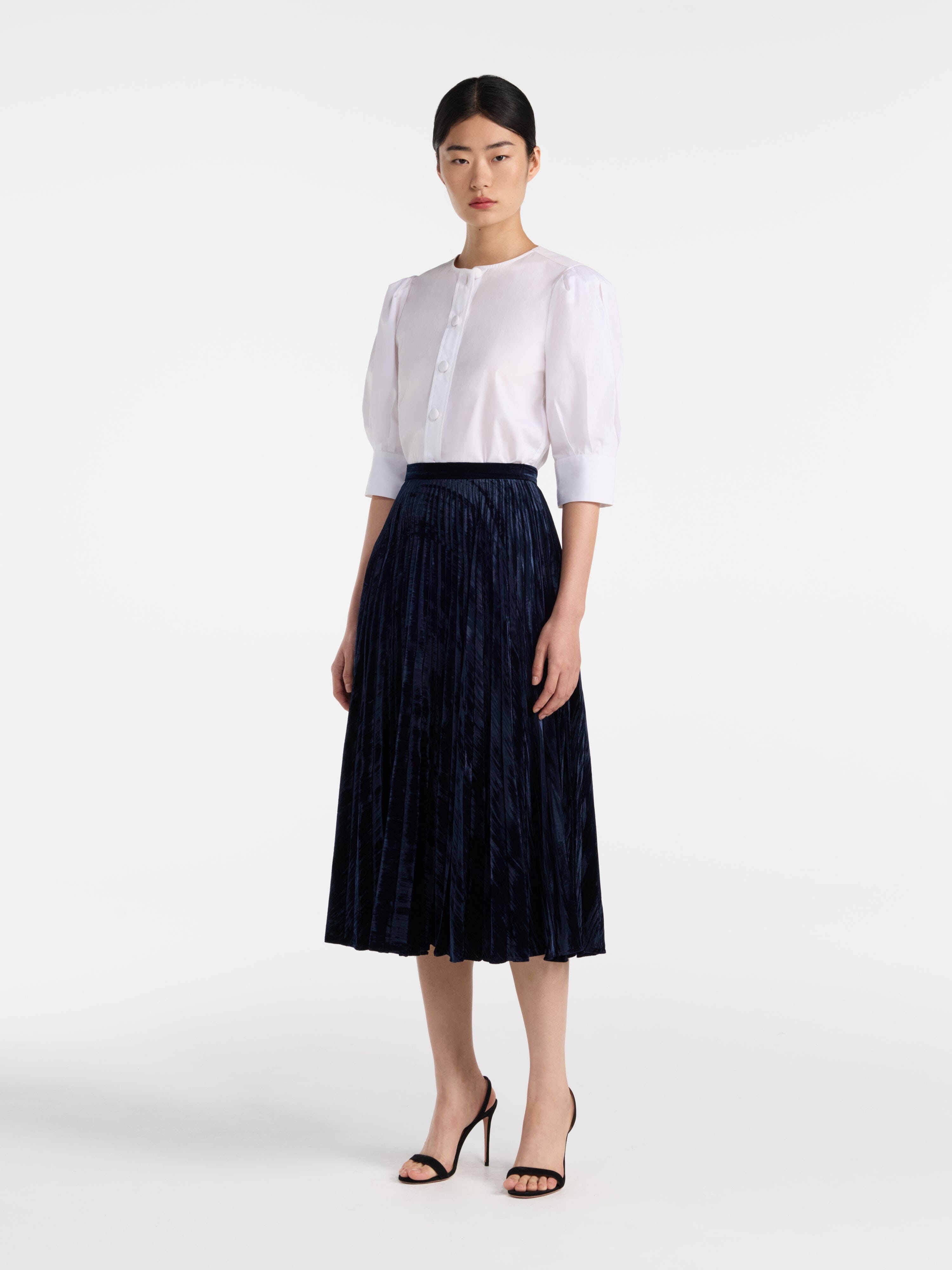 Kim Skirt in Dark Navy