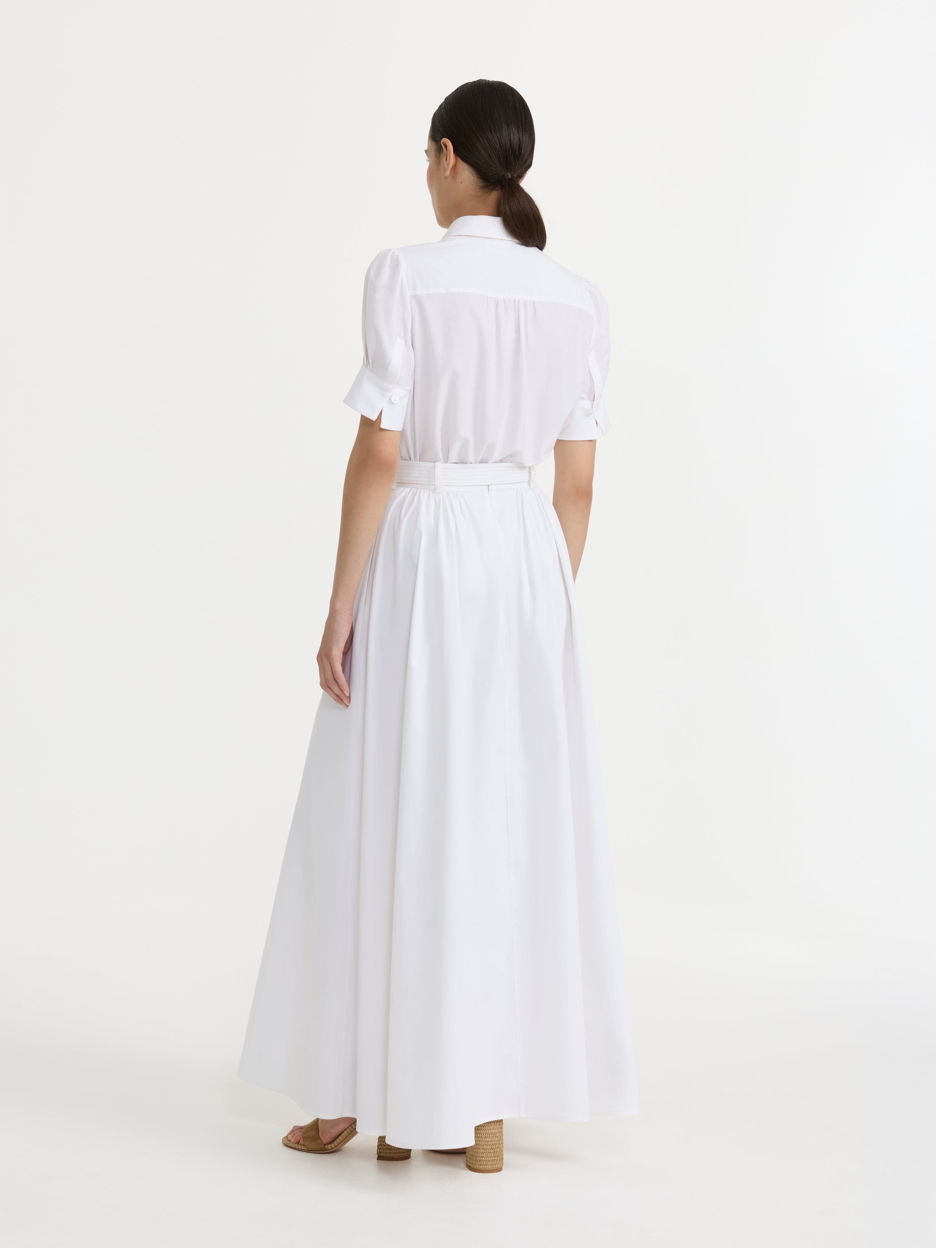 Mae C Shirt in White