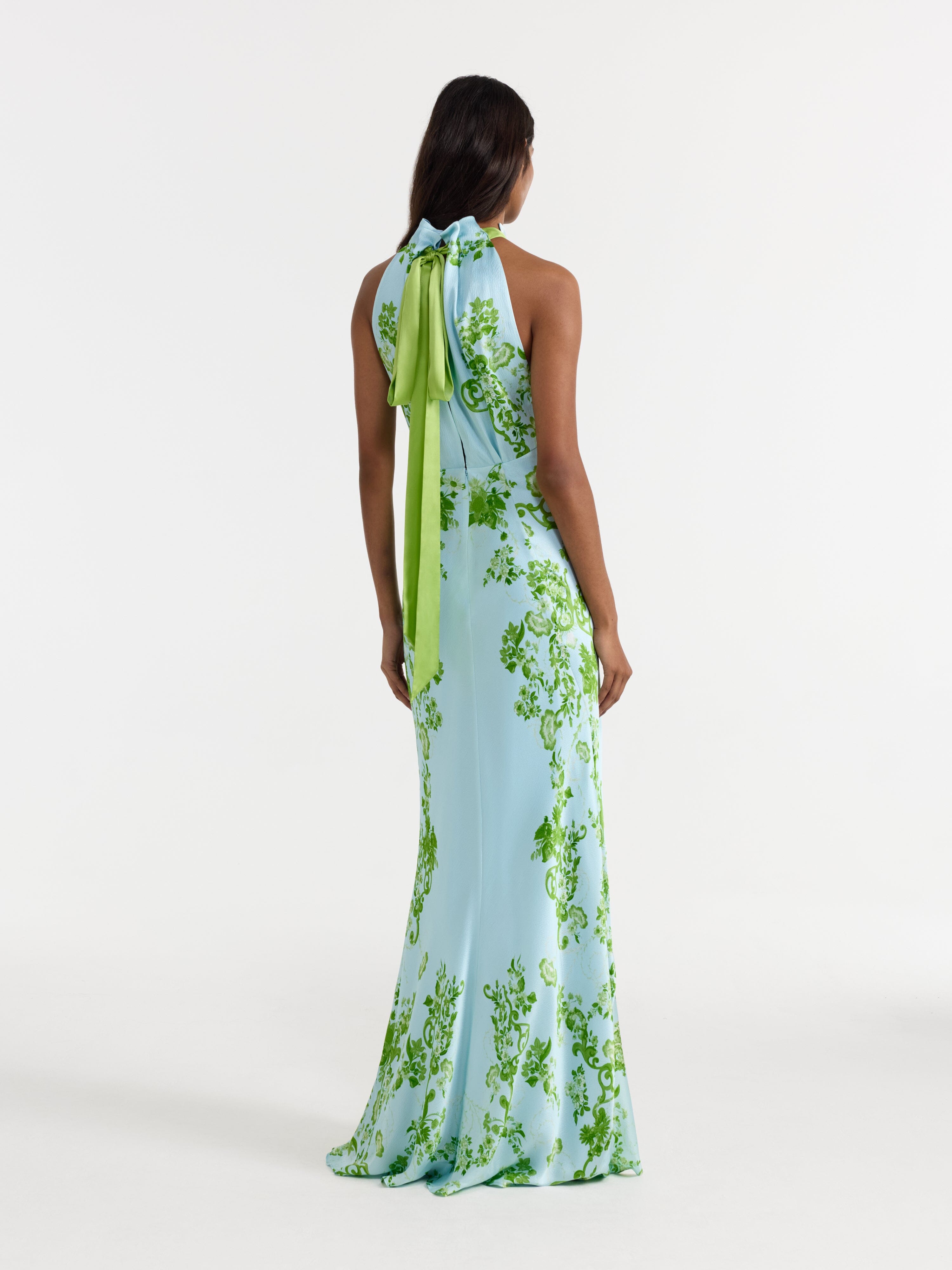 Michelle Dress in Nerine Glacier