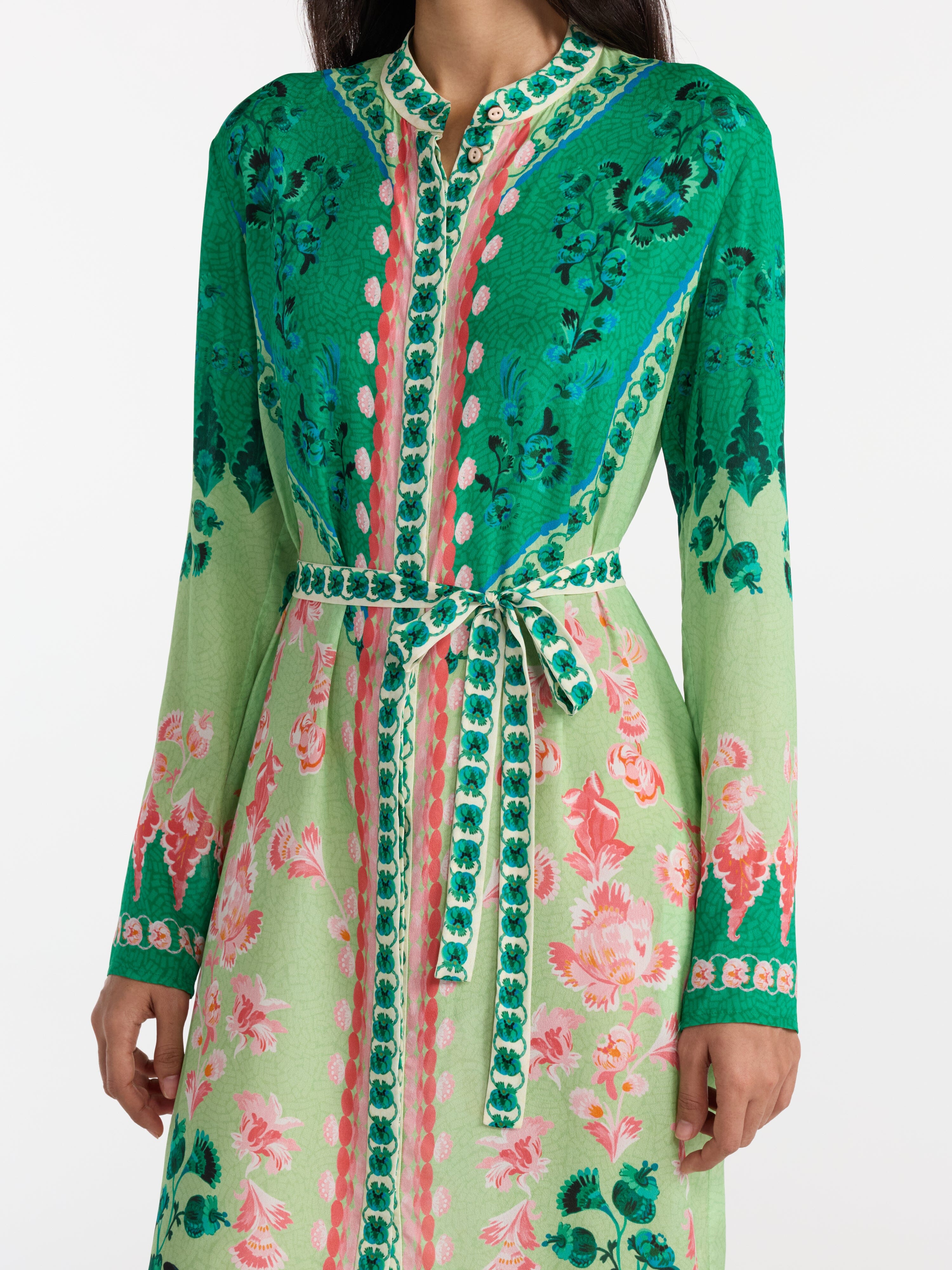 tie waist midi dress in terrazzo MADEWELL Tie-Waist Midi Dress in Terrazzo Size Women's US 4 $128 MSRP