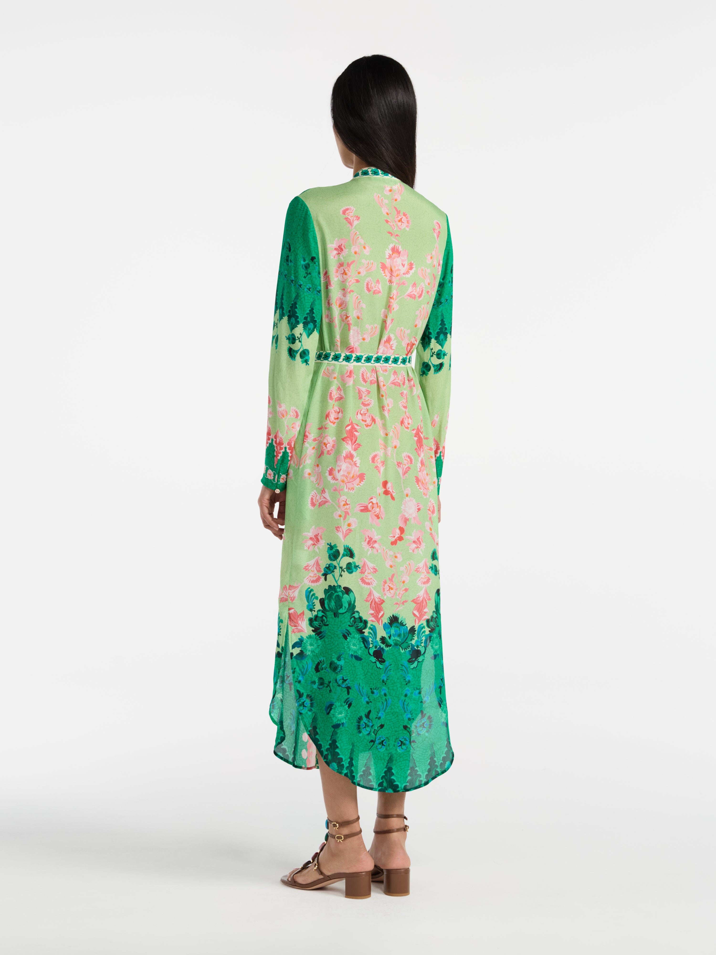 tie waist midi dress in terrazzo Madewell tie waist terrazzo midi dress size 4