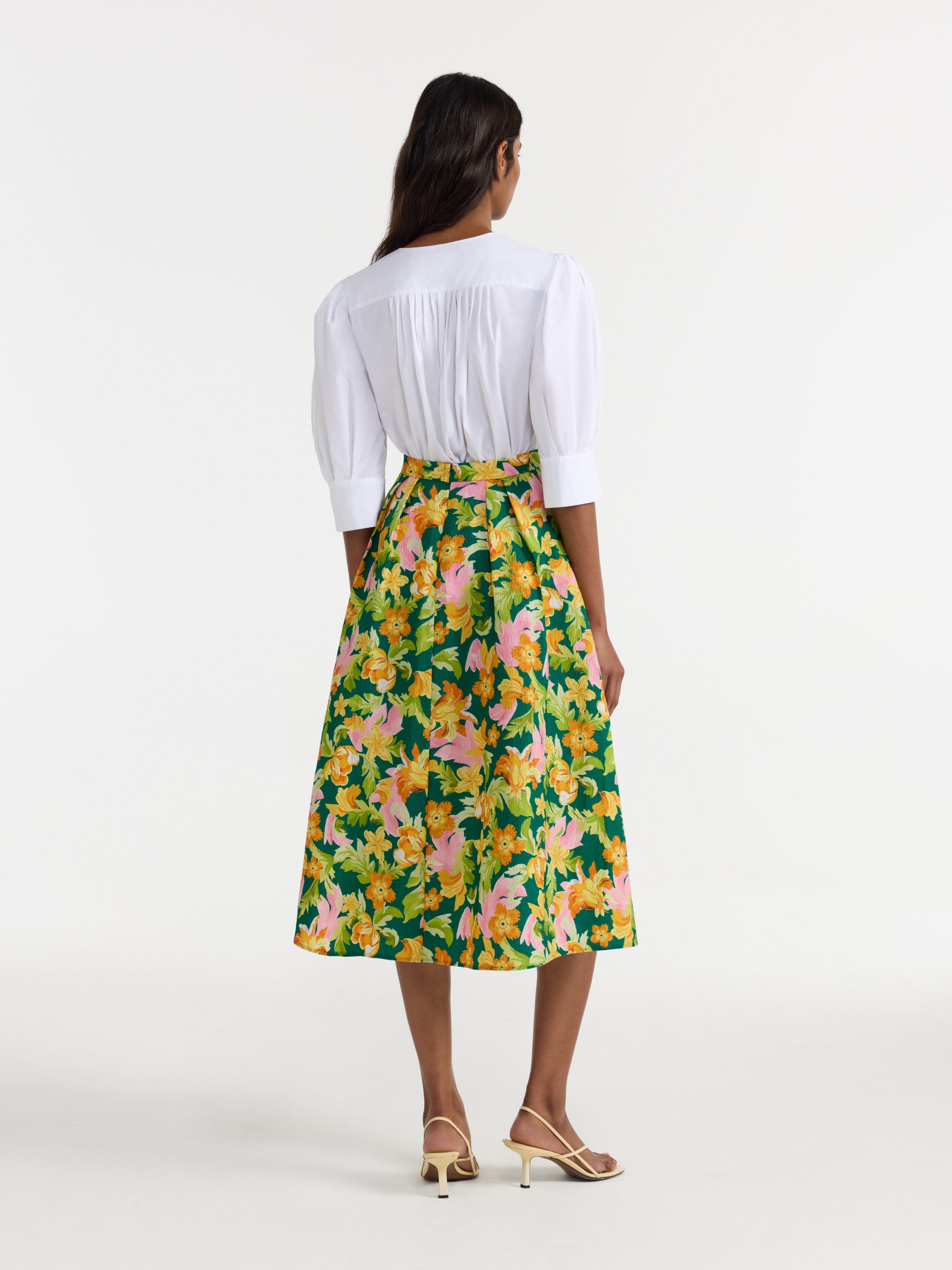 Naomi B Skirt in Bellis Tropical
