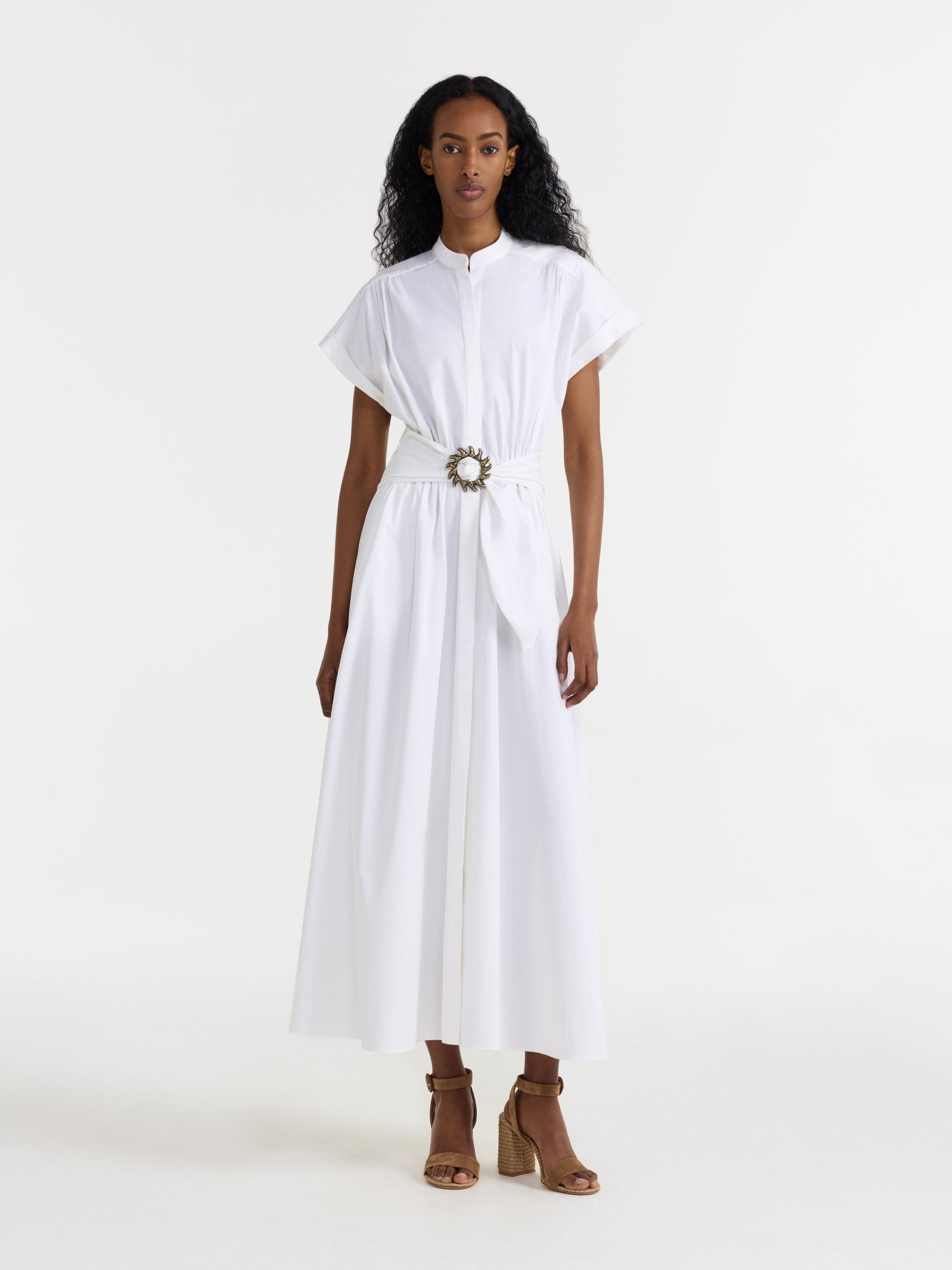 Neesha Dress in White