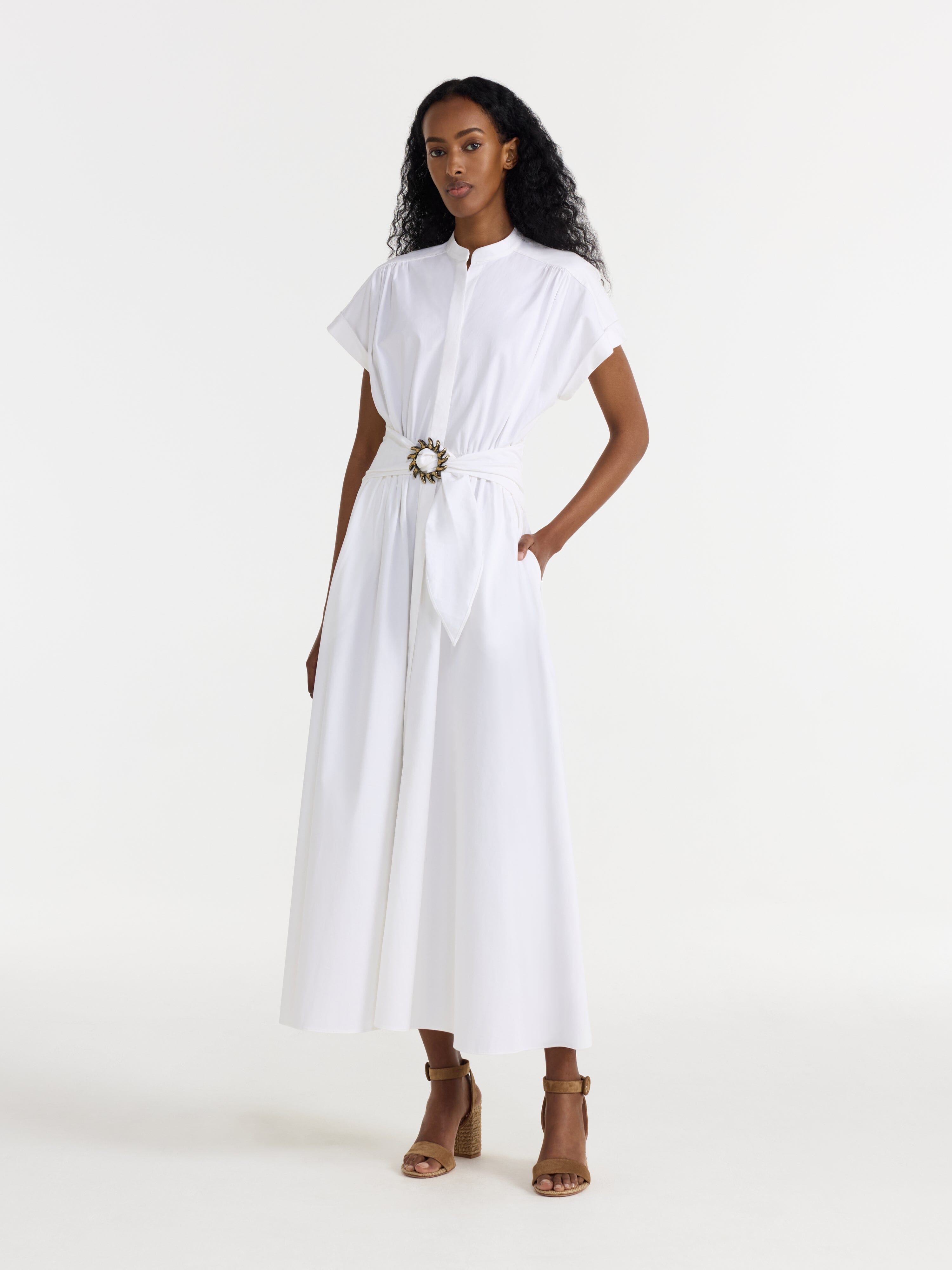 Neesha Dress in White