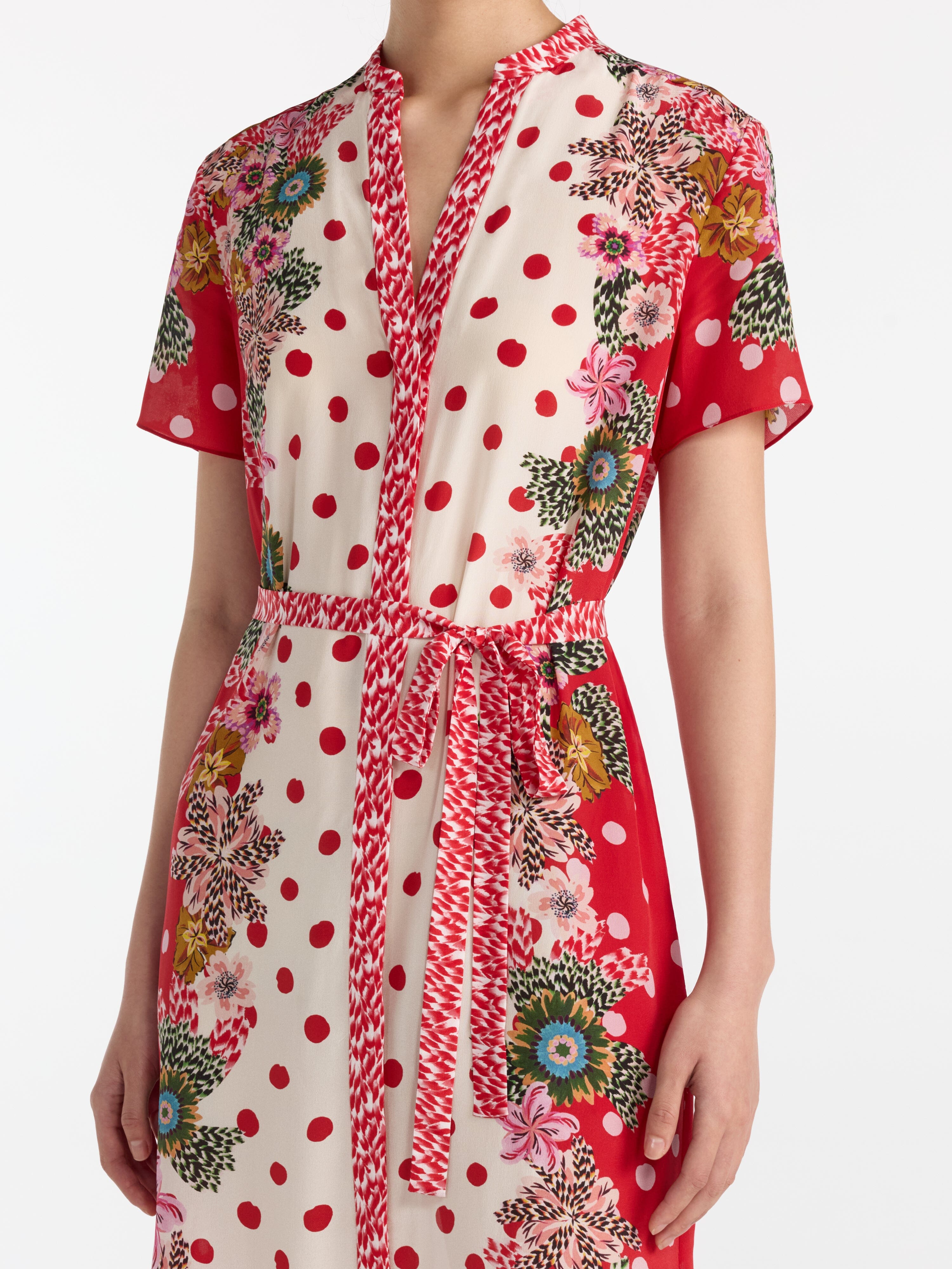 Vicki Dress in Plumeria Bloom – SALONI