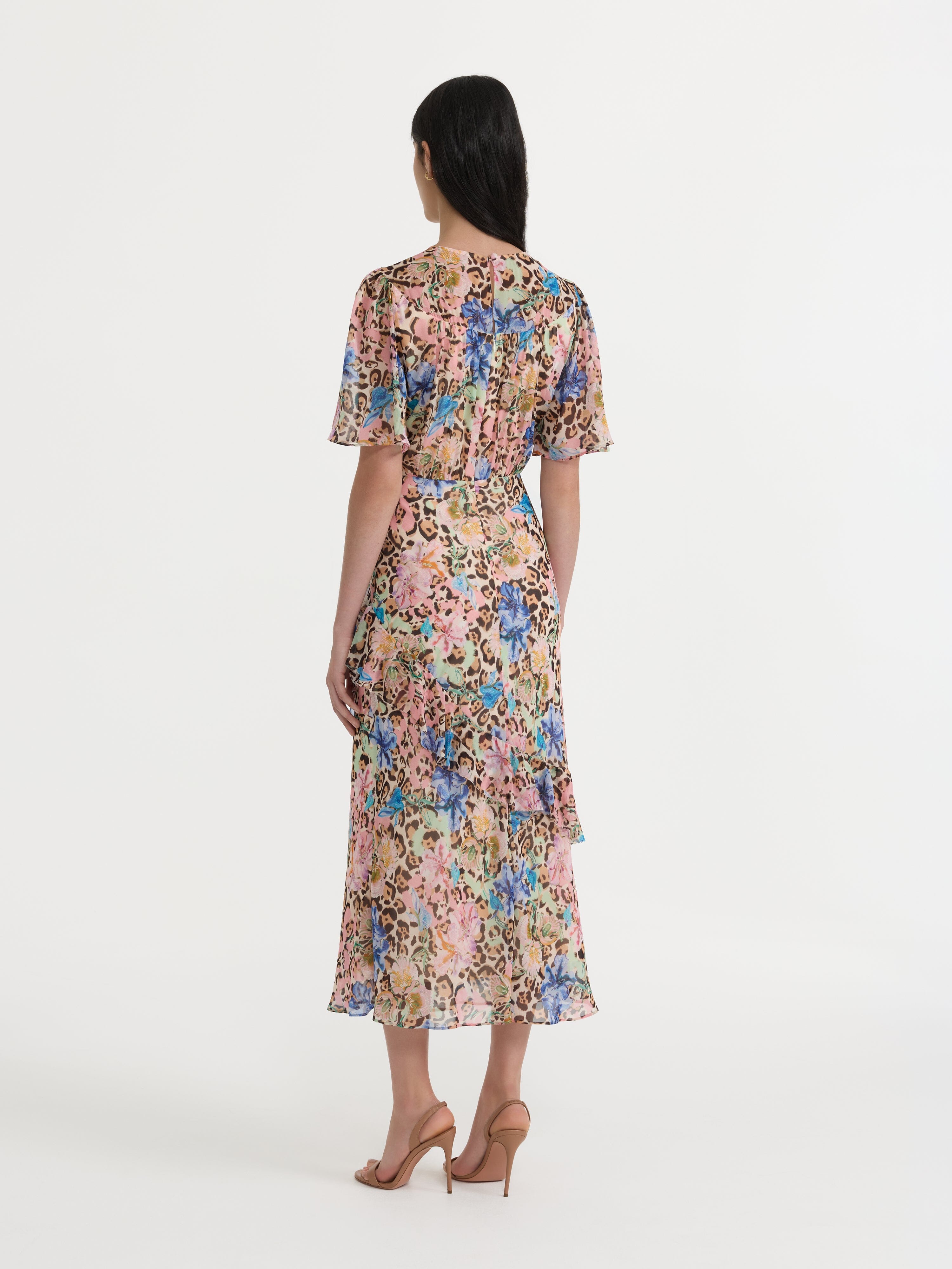 Vida E Dress in Leopard Lilia