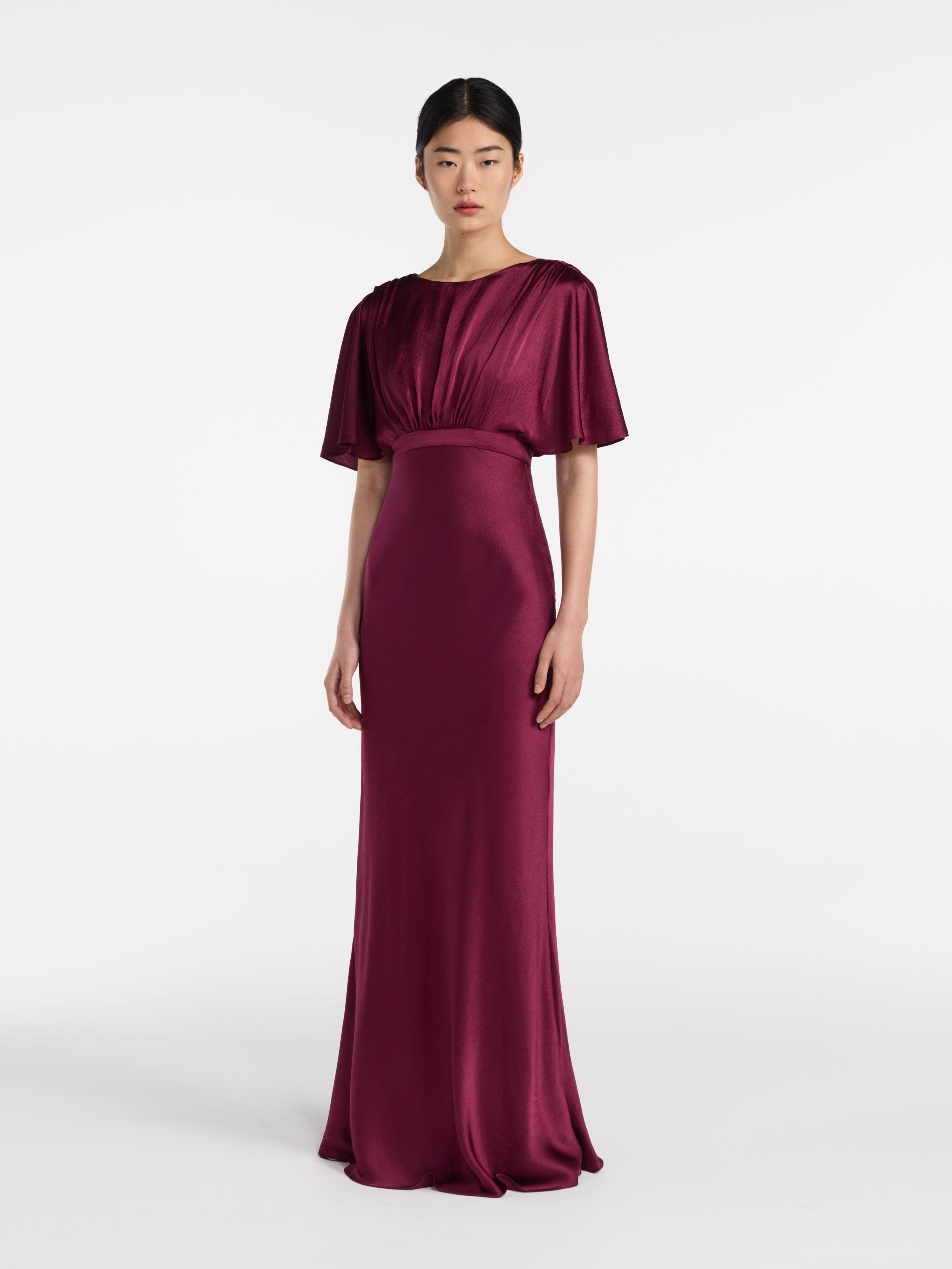 Winona Dress in Wine