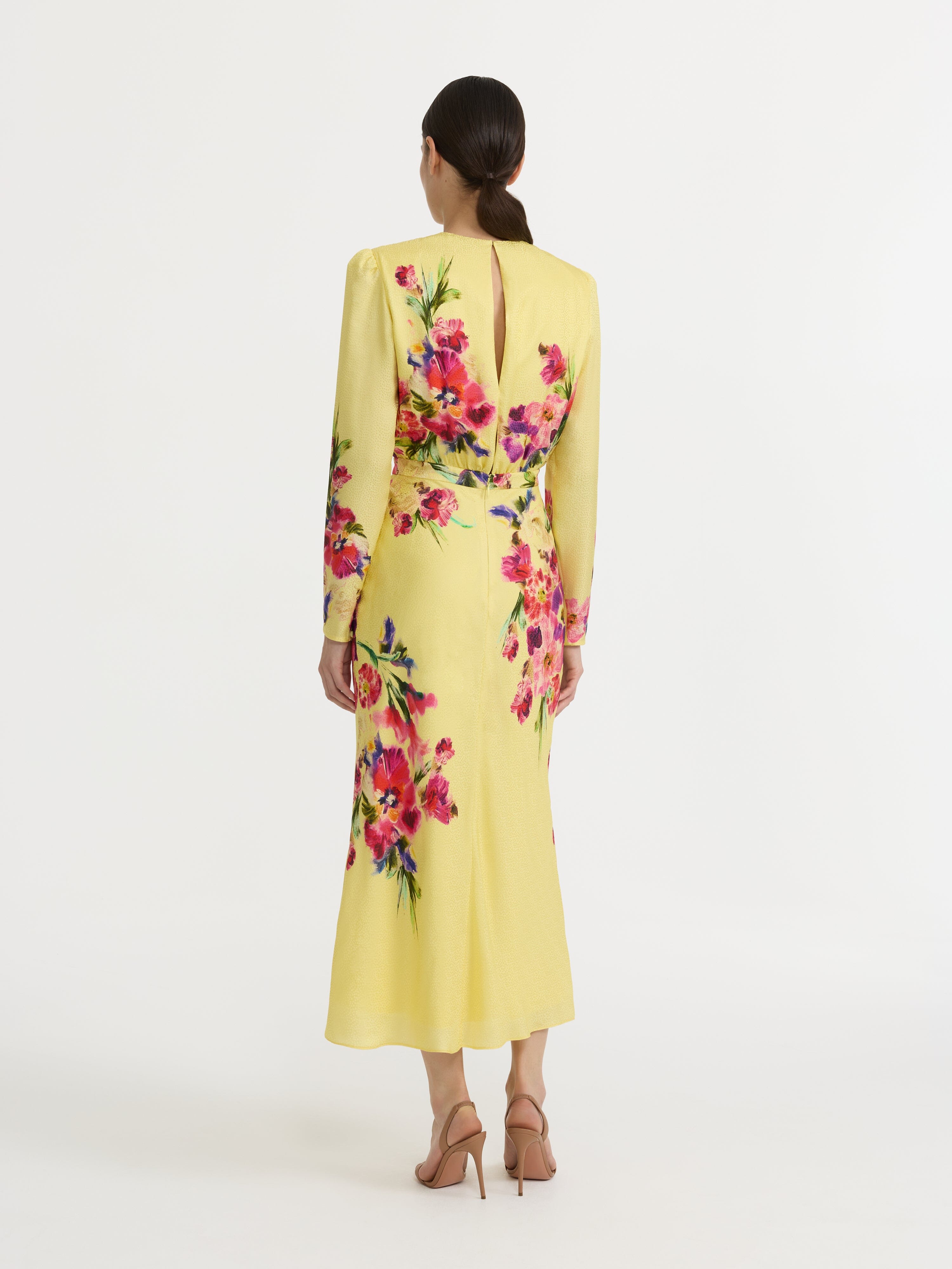 Claudia Midi Dress in Kanjiro Adorning