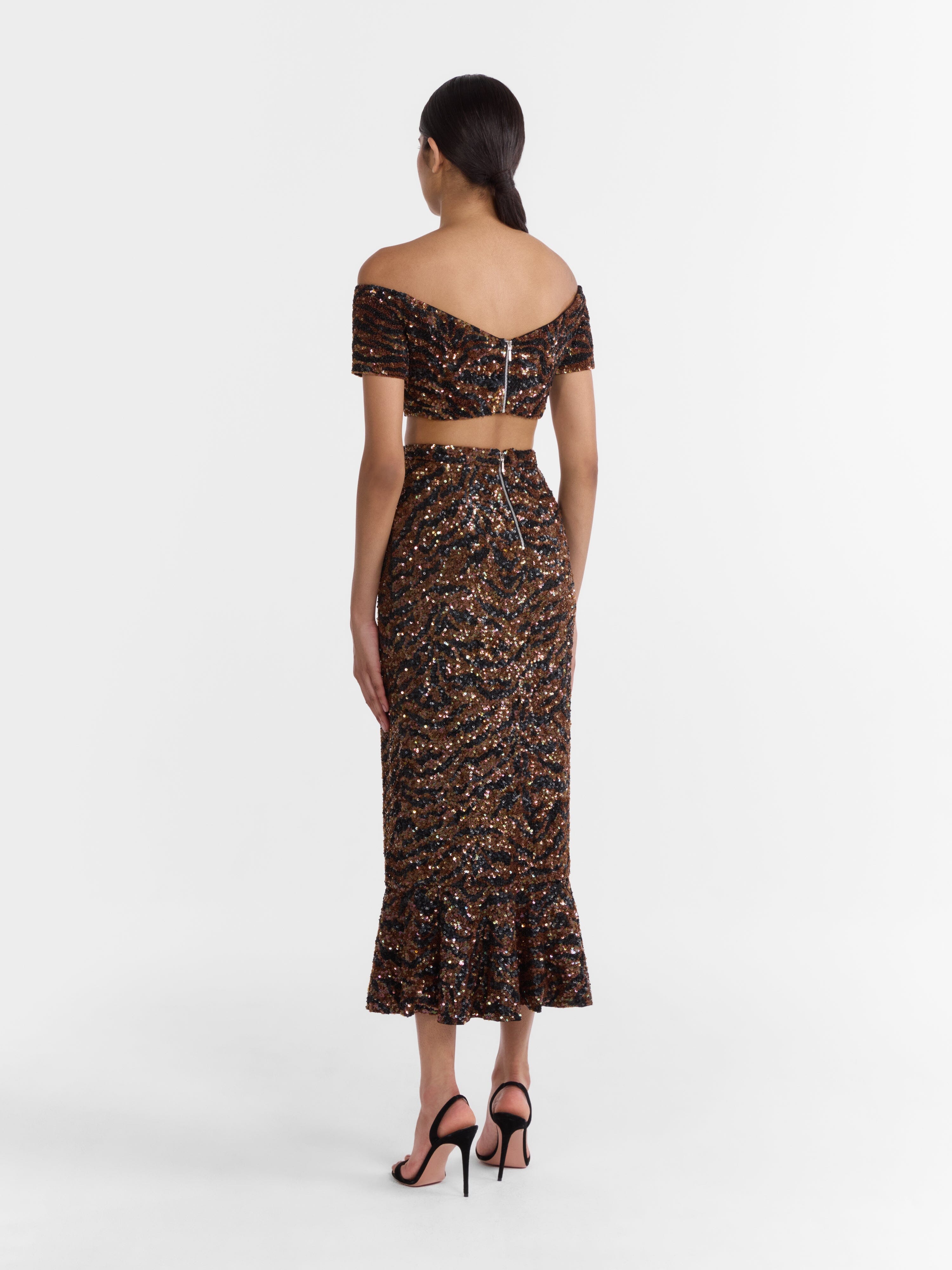 saloni aidan sequin dress Aidan Sequin Dress by SALONI