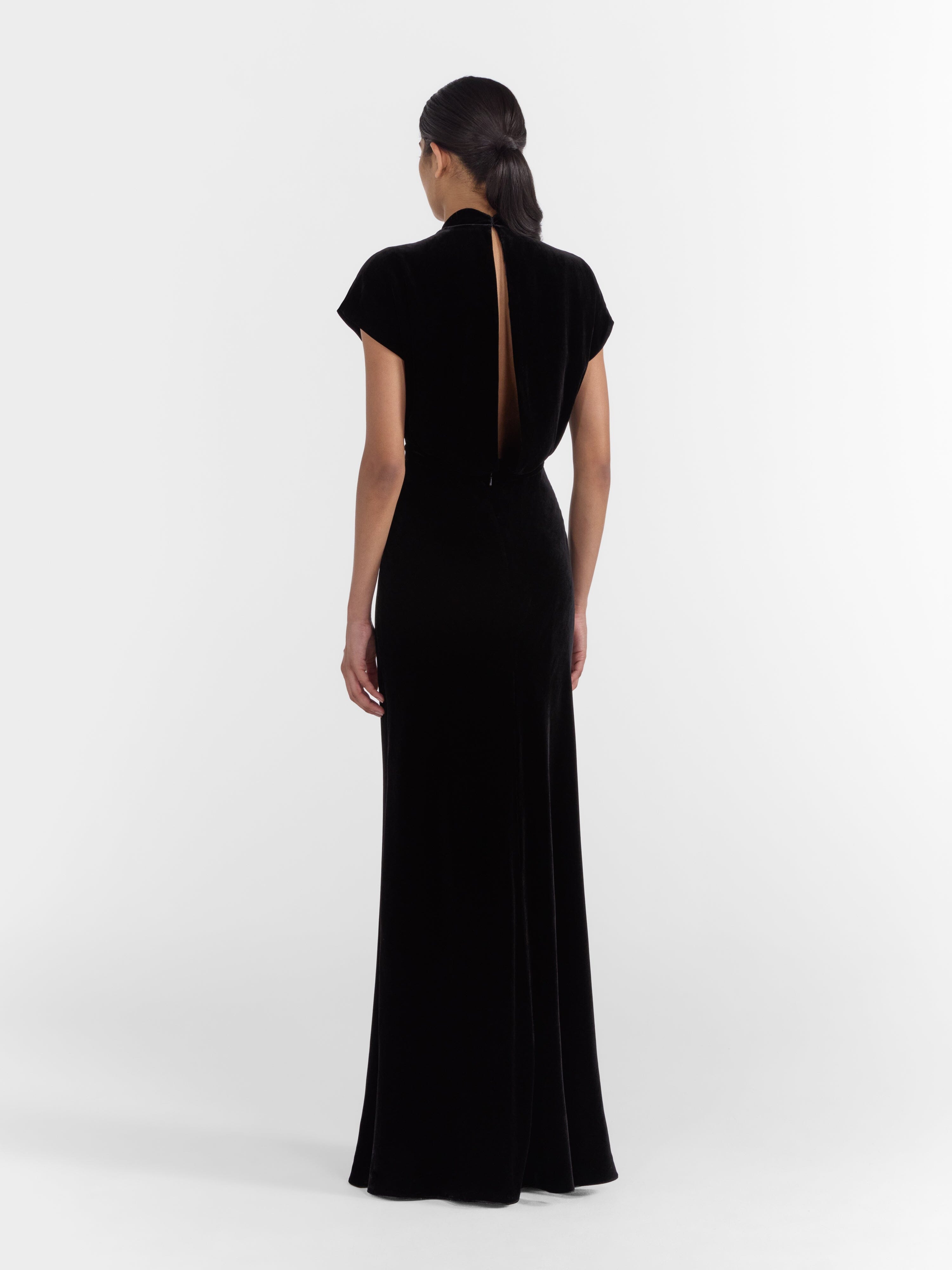 Fabienne Long B Dress in Black