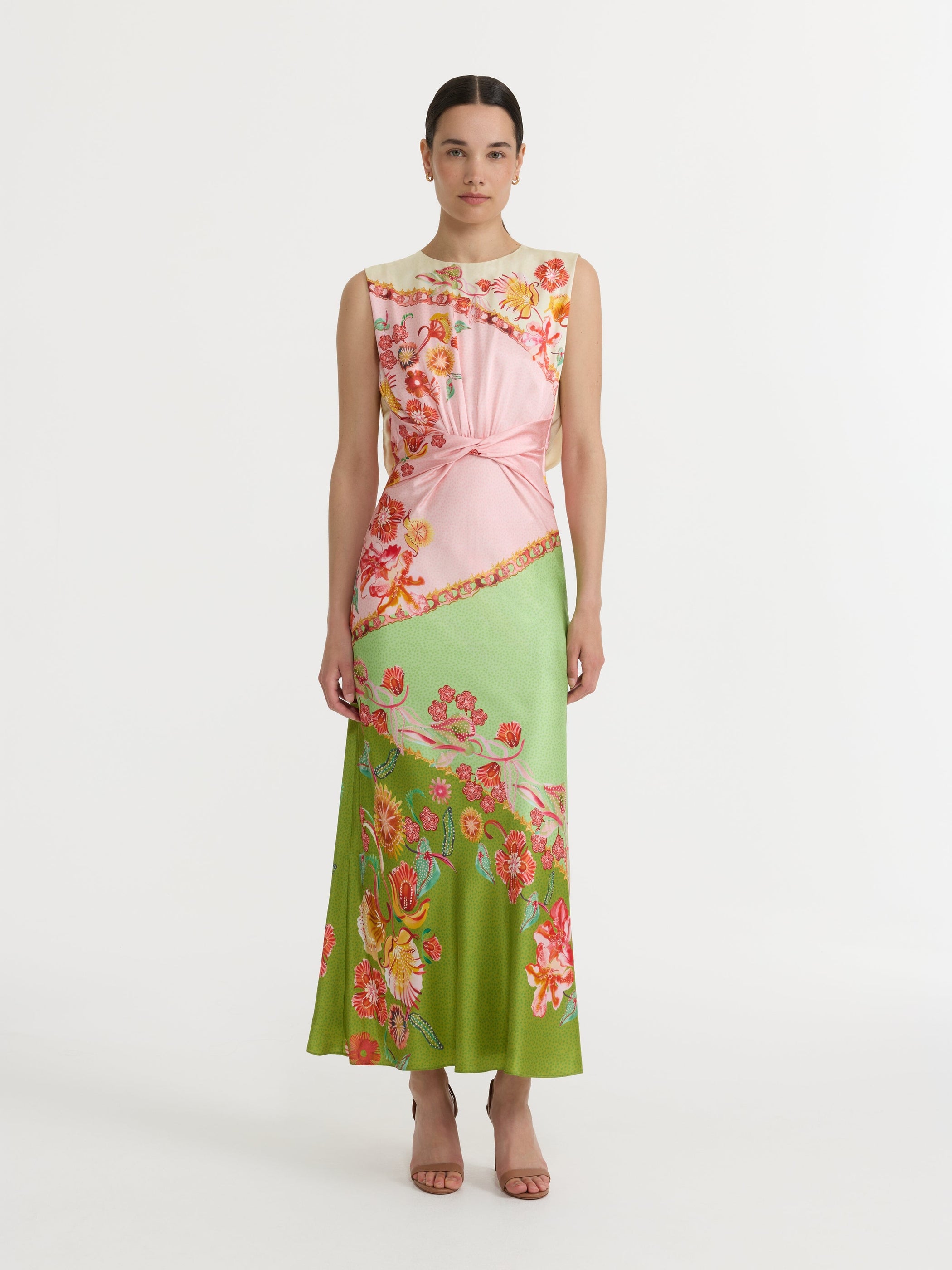 Gwen Dress in Lilia Trellis