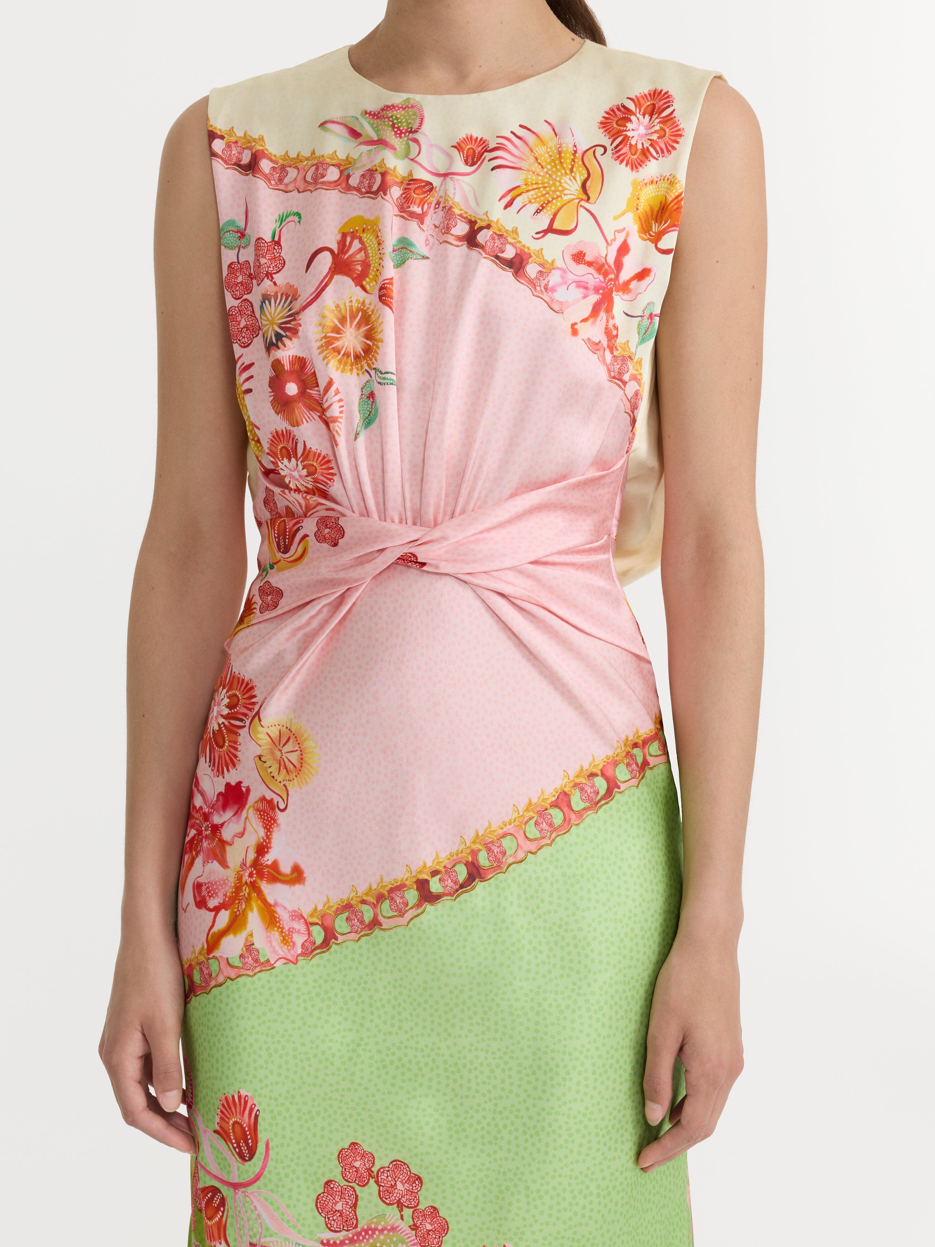 Gwen Dress in Lilia Trellis