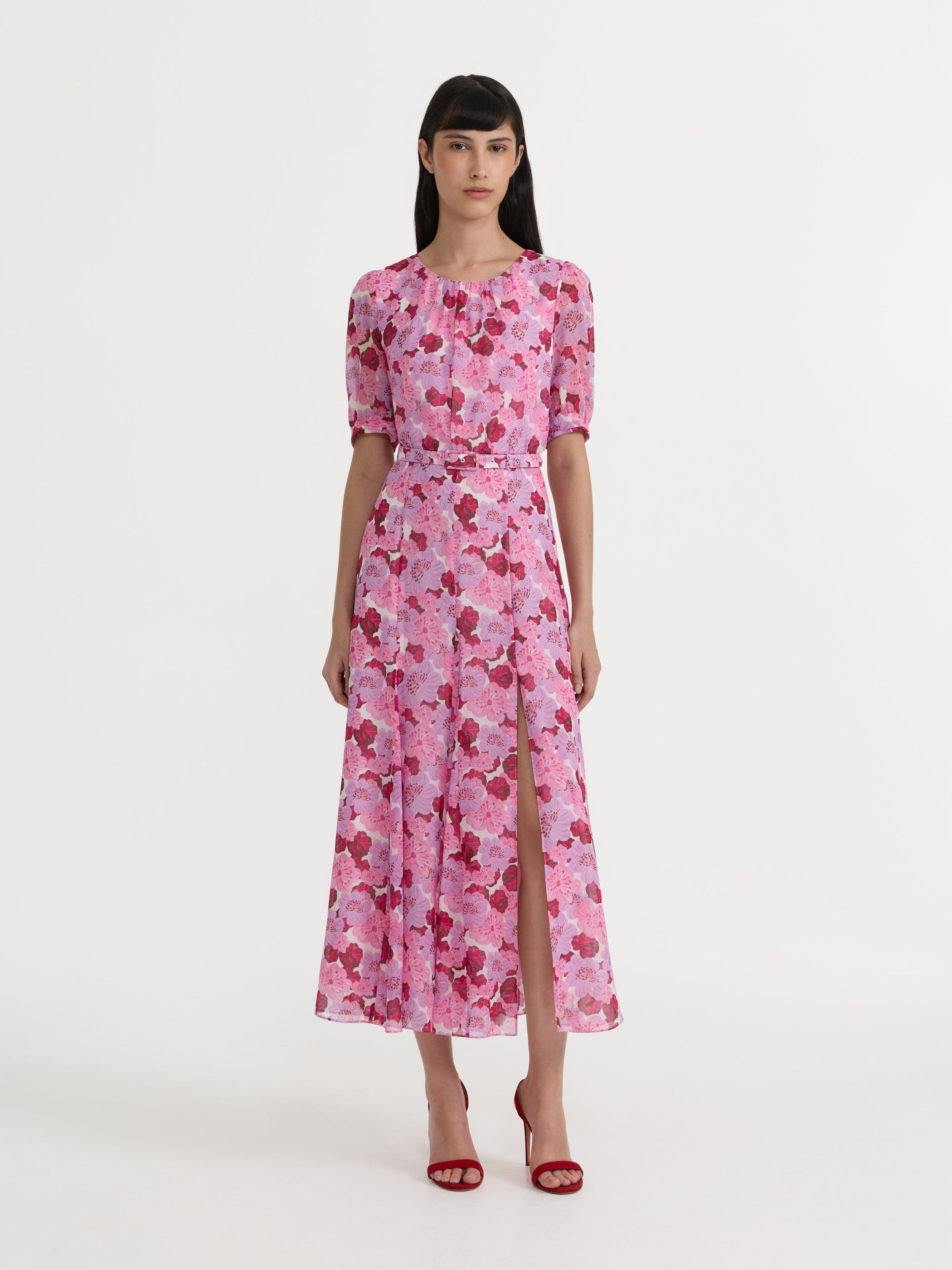 Jasmina Dress in Windflower Rose
