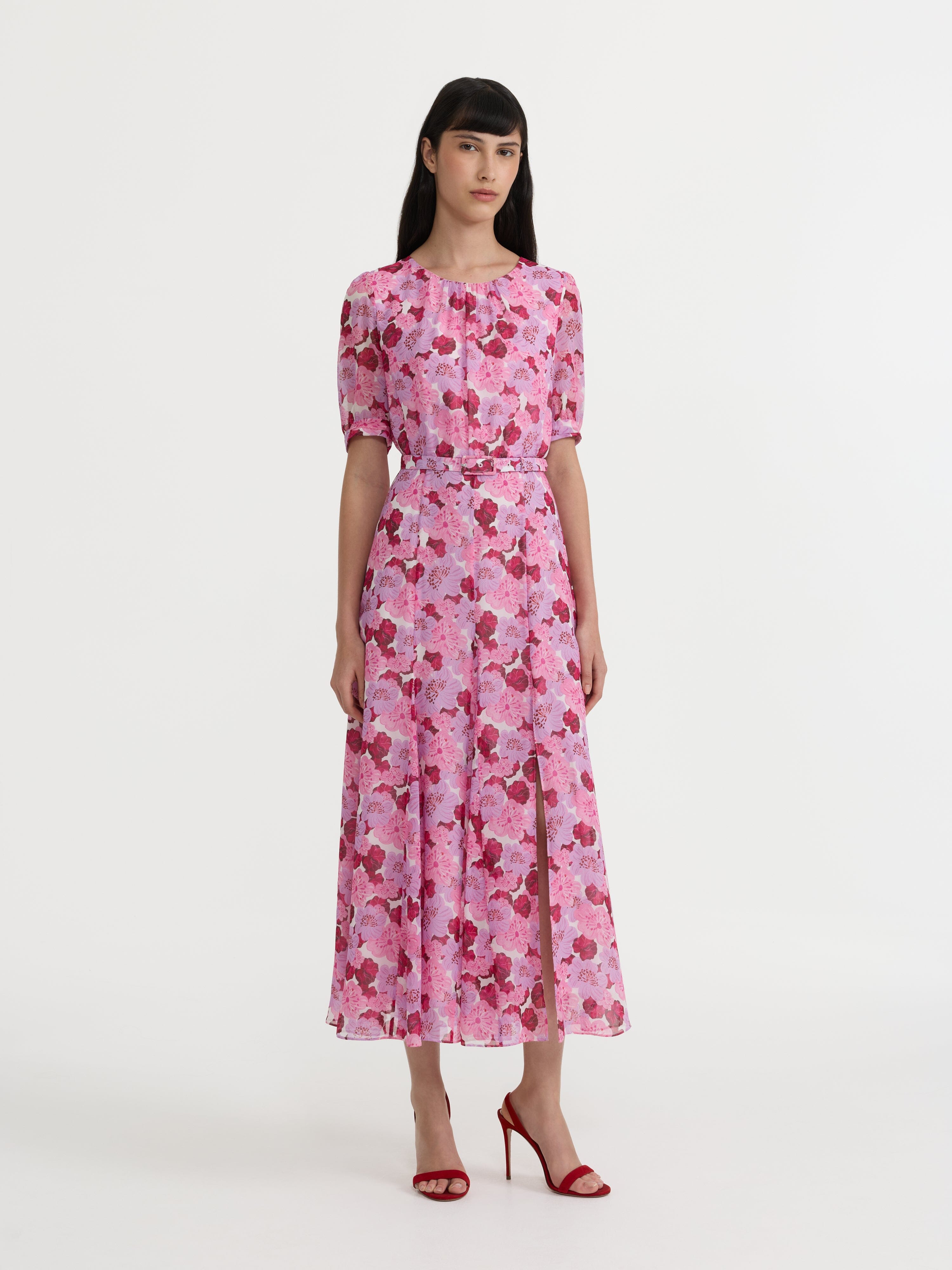 Jasmina Dress in Windflower Rose