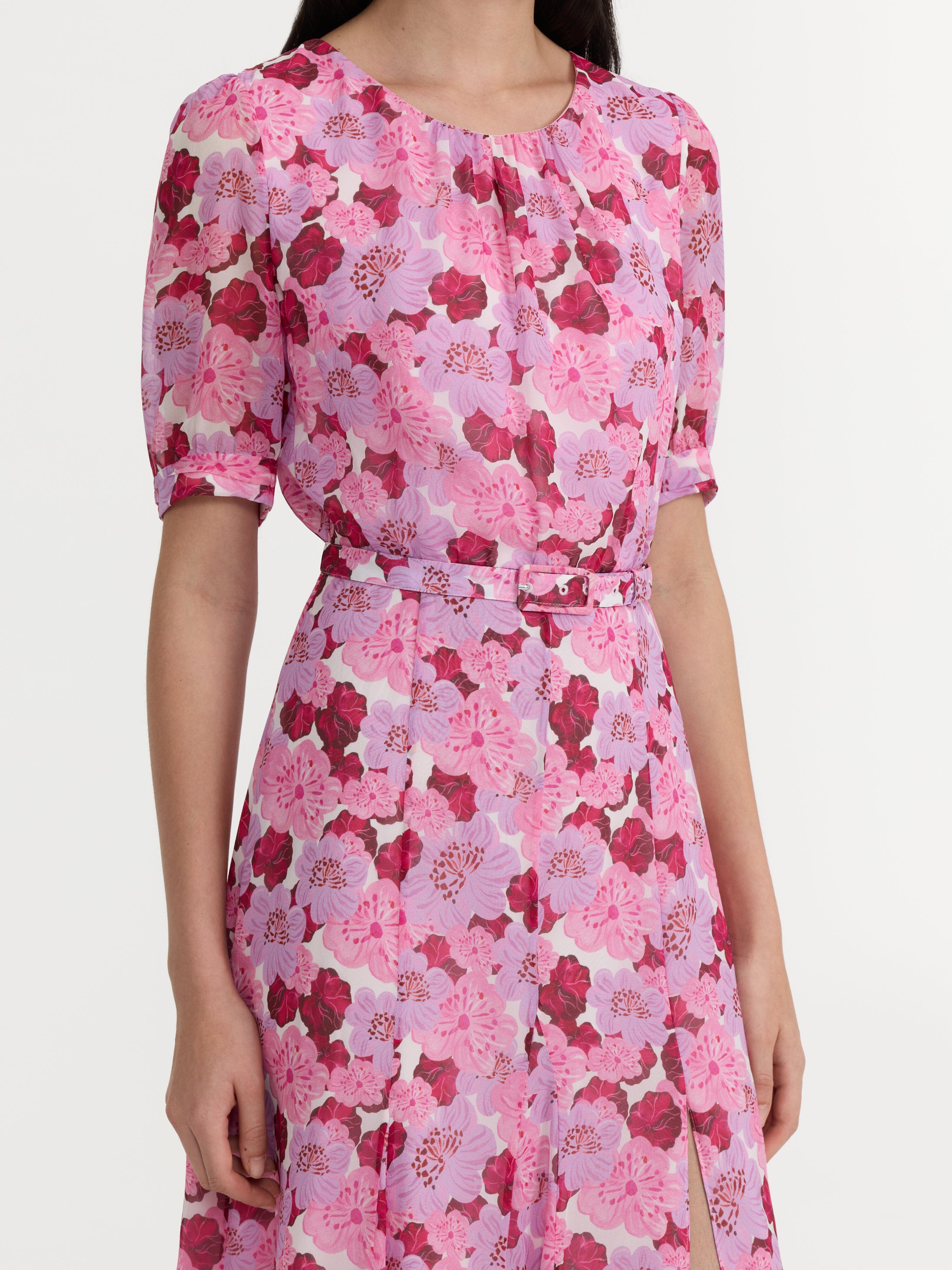 Jasmina Dress in Windflower Rose