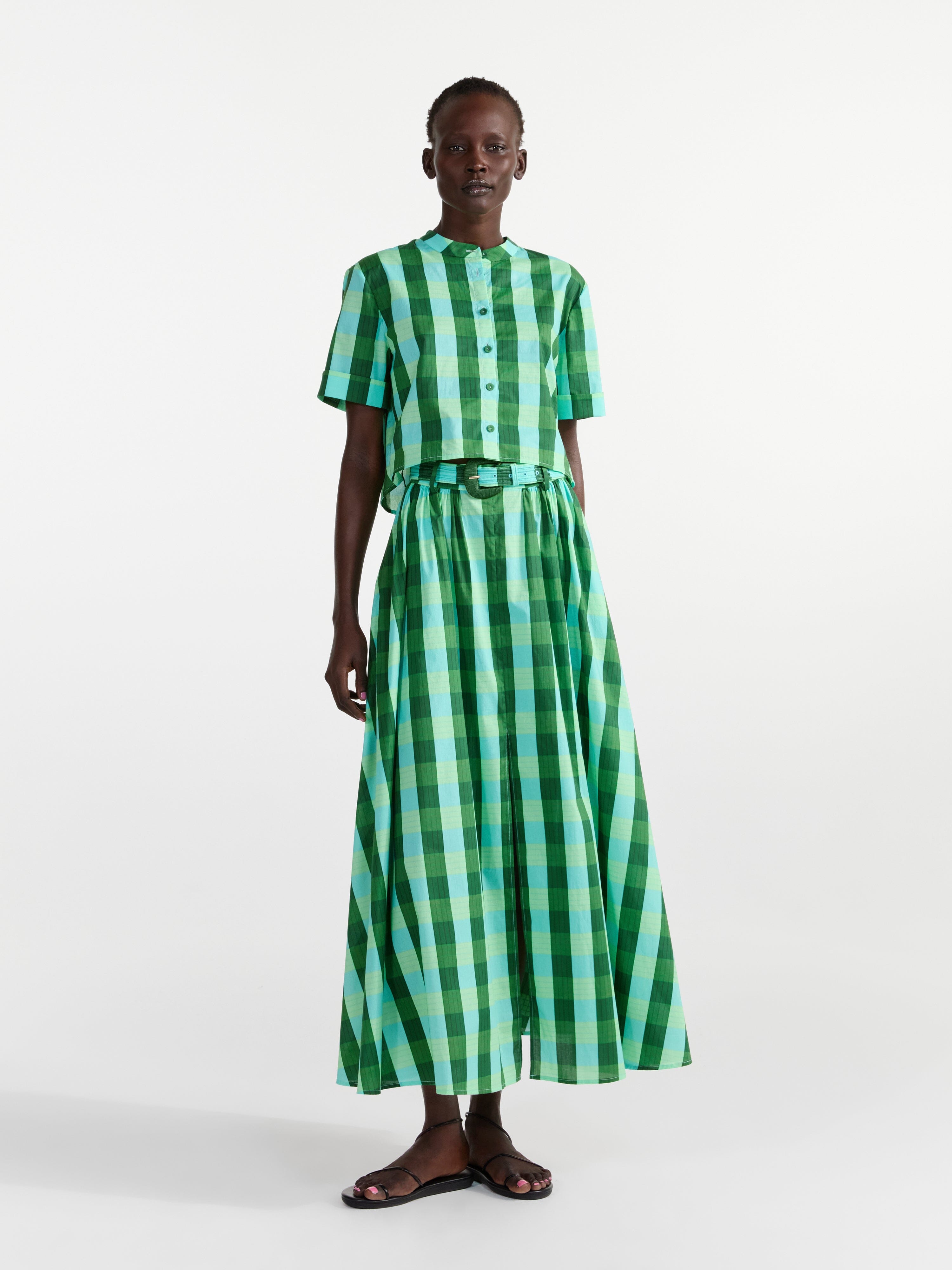 Judi Skirt in Banji Garden – SALONI