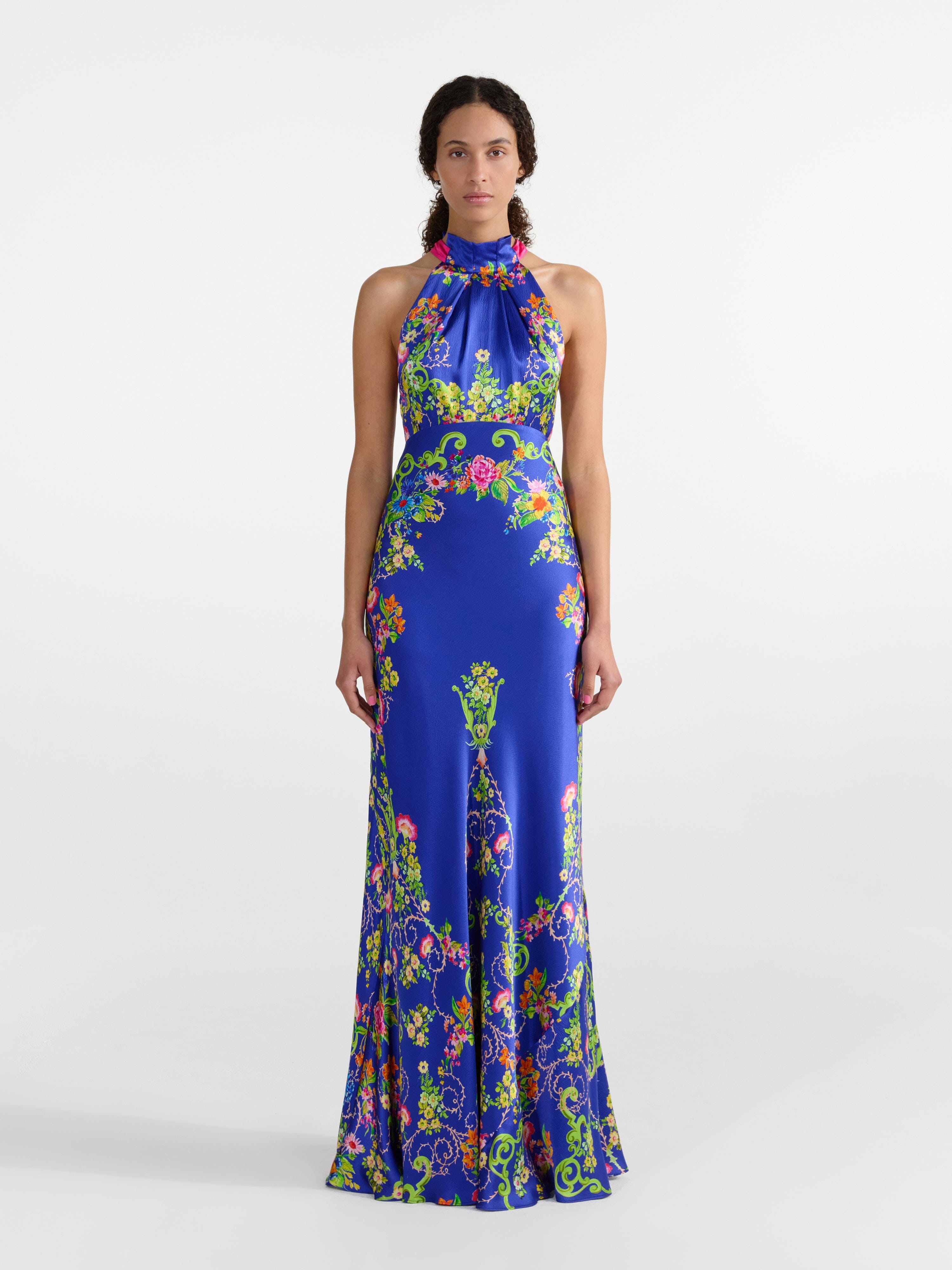 Michelle Dress in Nerine Azure Michelle Dress in Nerine Azure