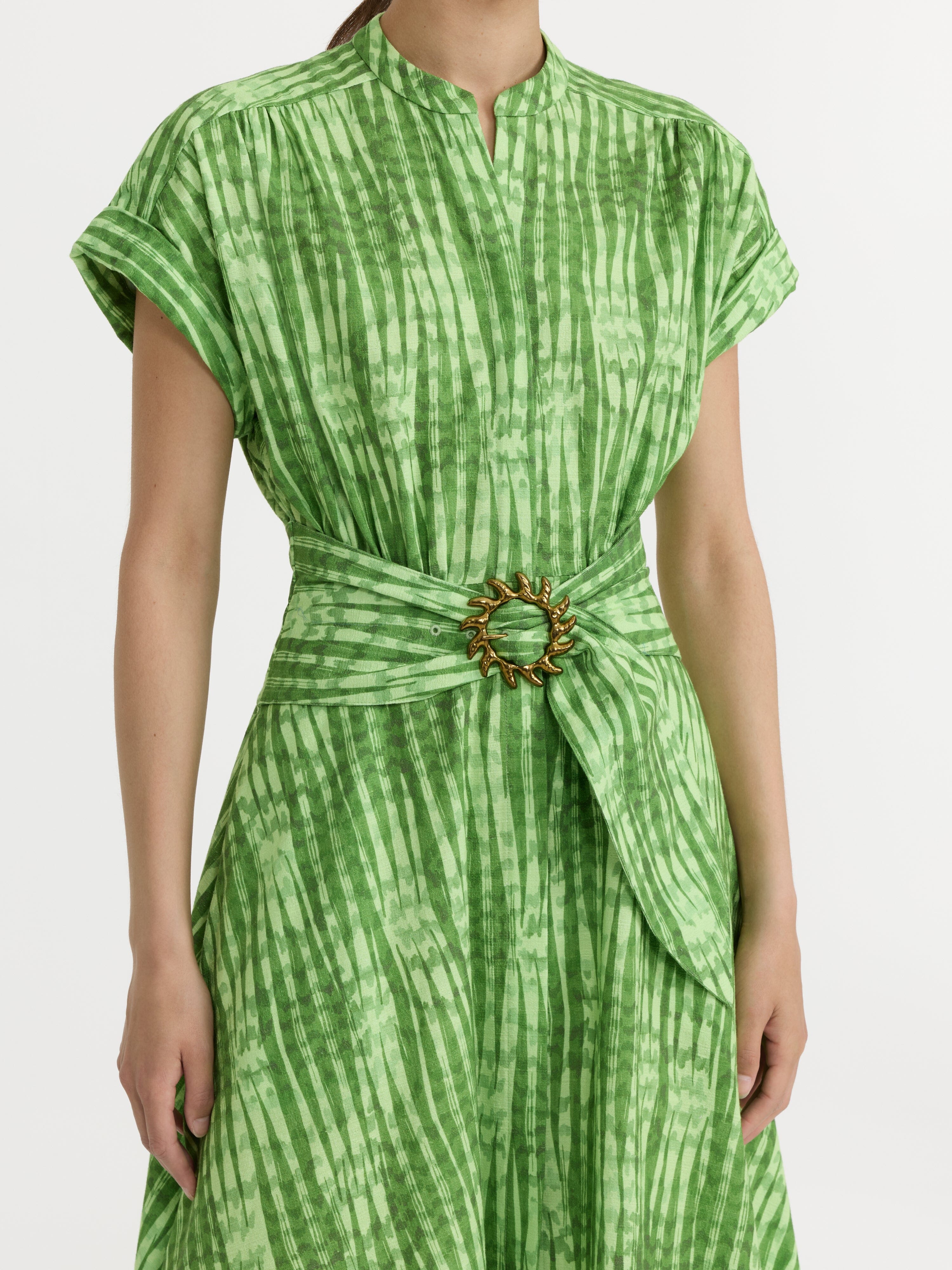 Neesha C Dress in Tide Pistachio