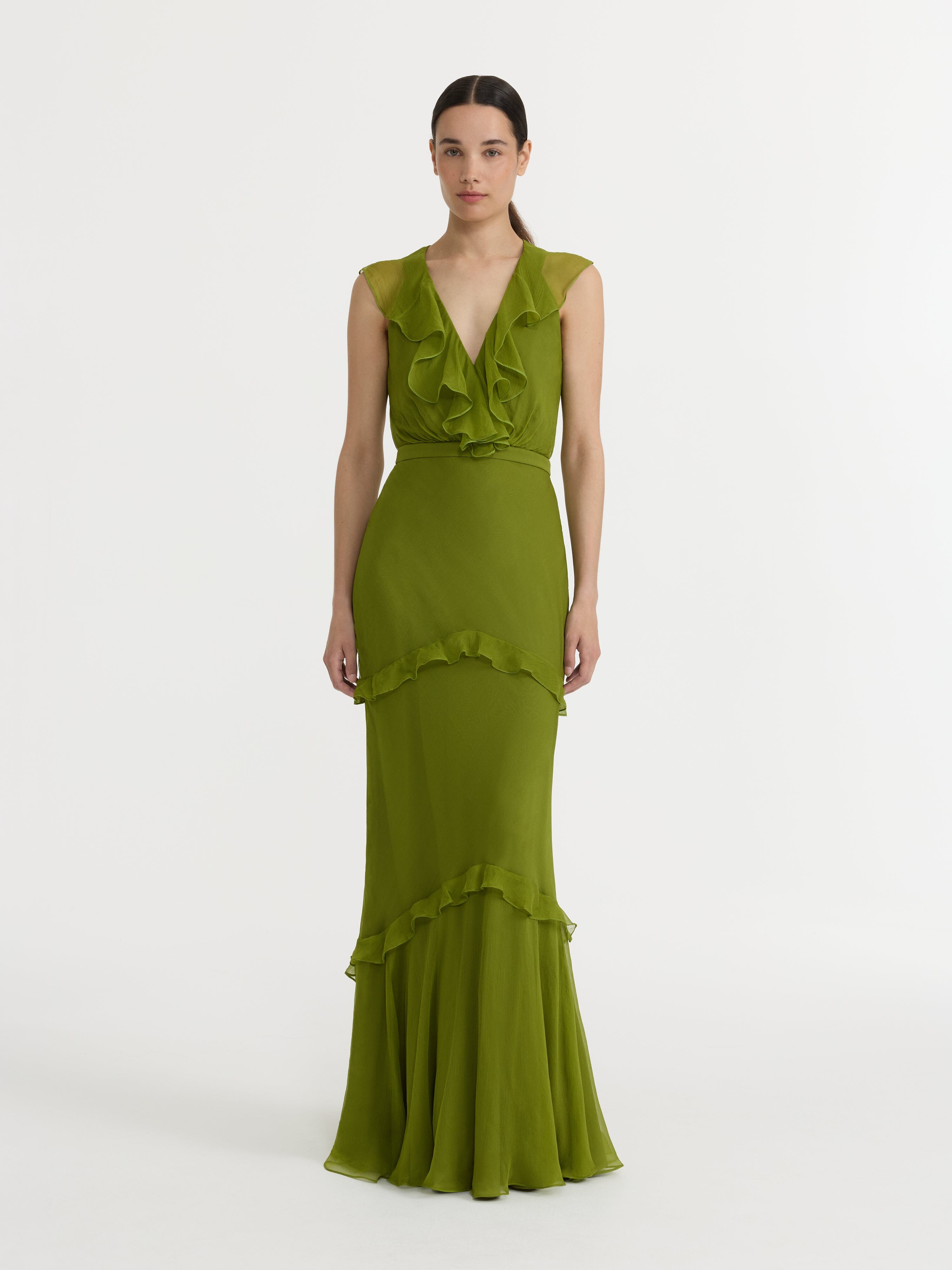 Rita Dress in Fern