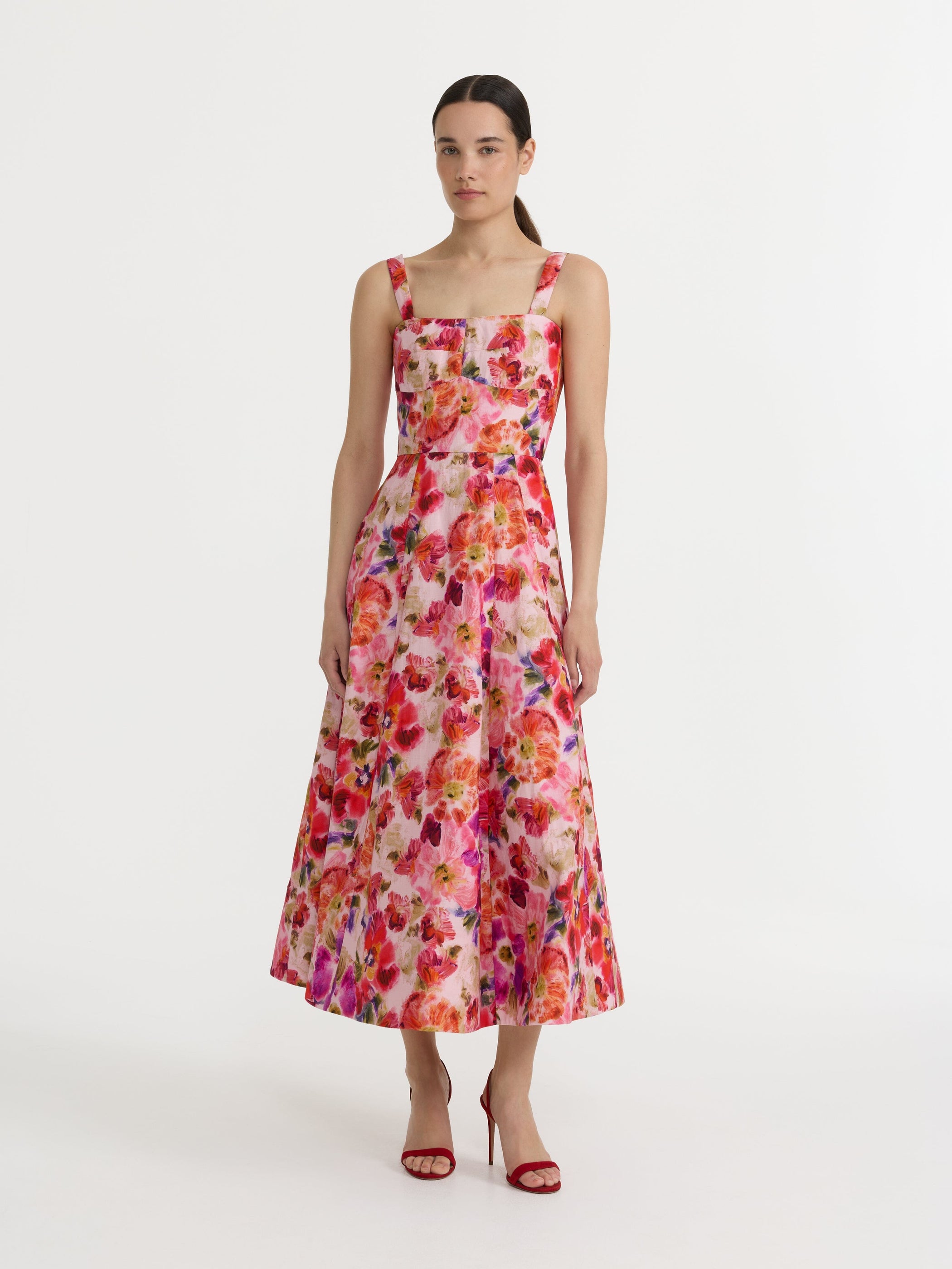 Sabrina Dress in Kinijaro Garden
