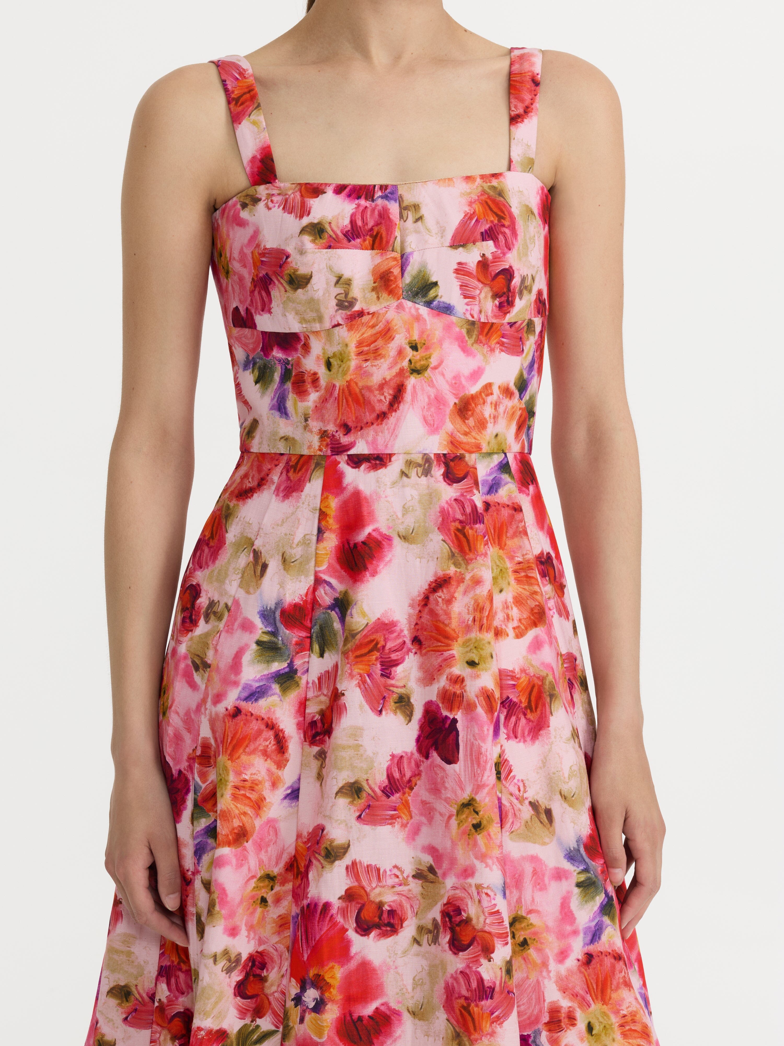 Sabrina Dress in Kinijaro Garden