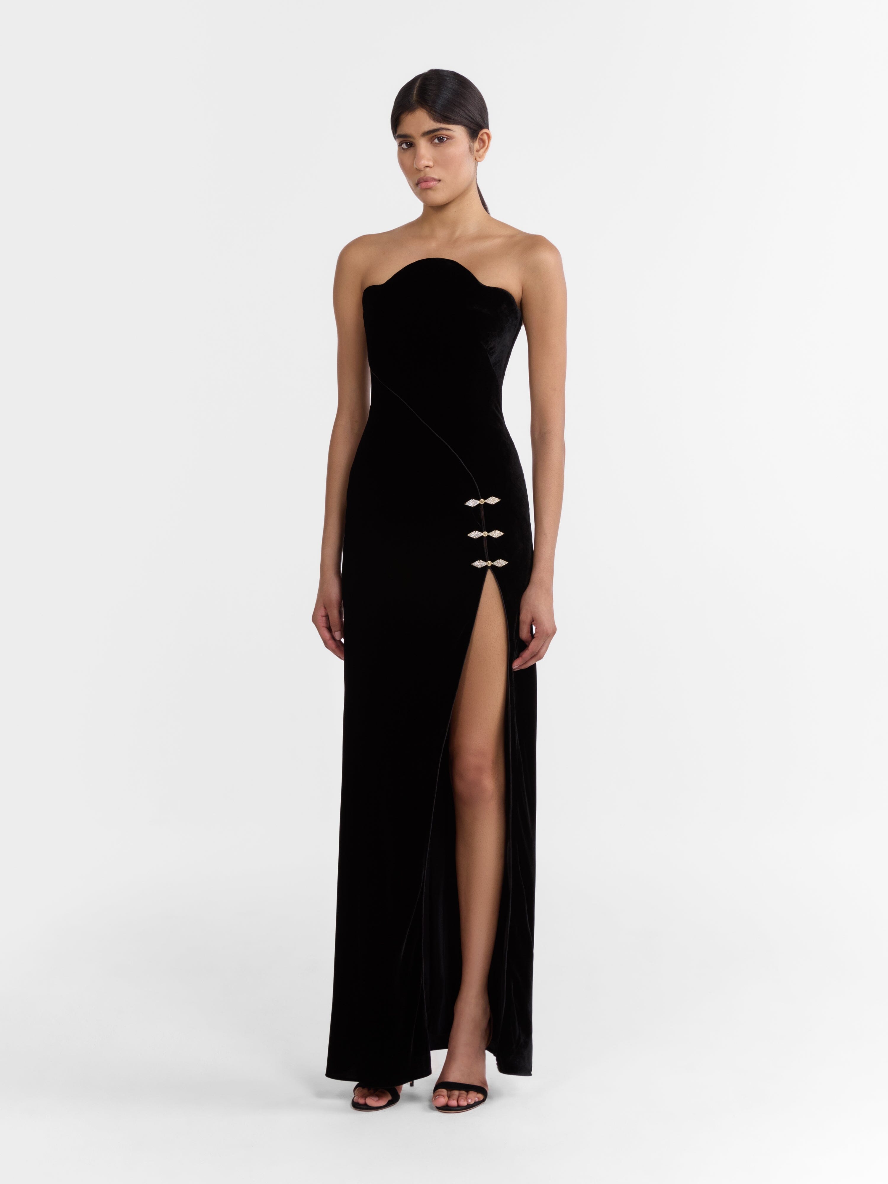 Souza Dress in Black