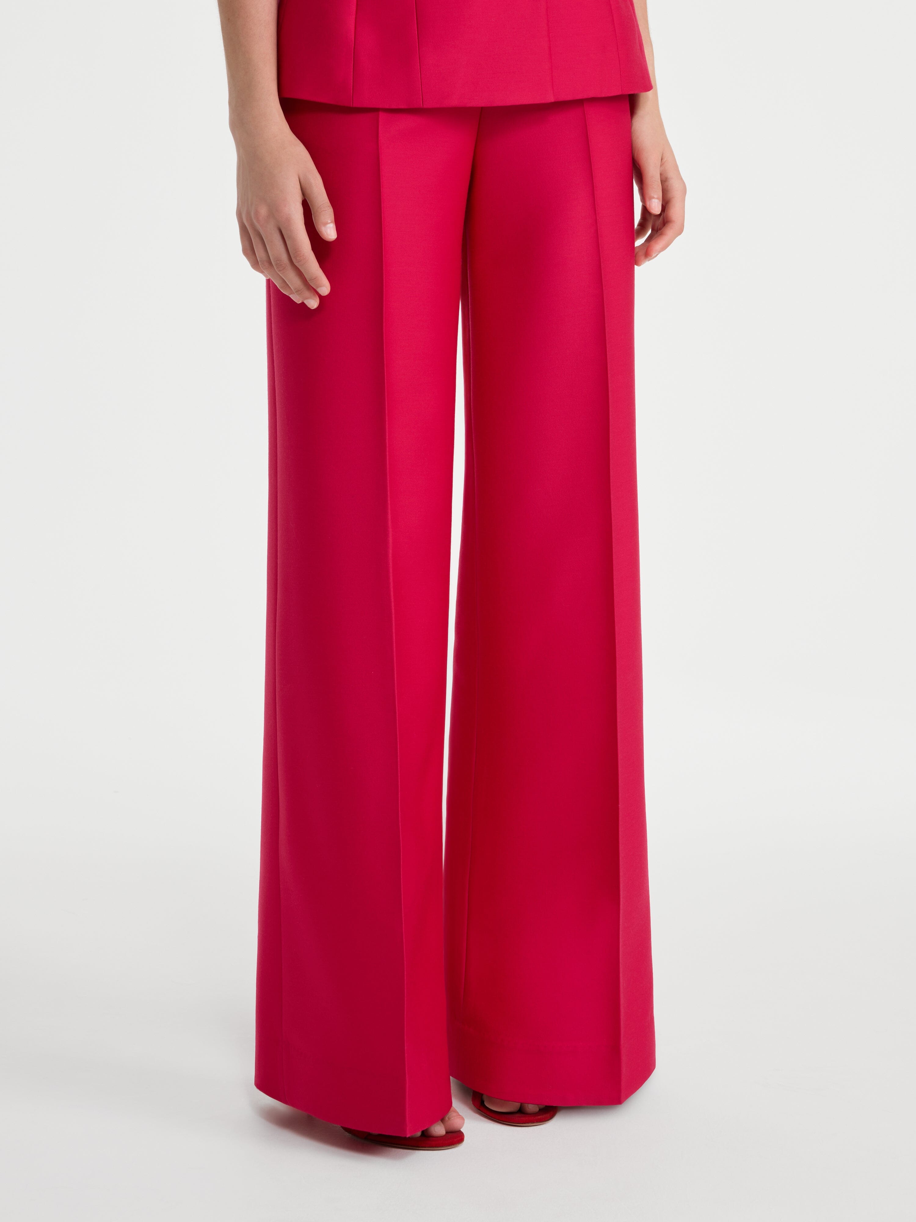 Walli B Trousers in Fuchsia