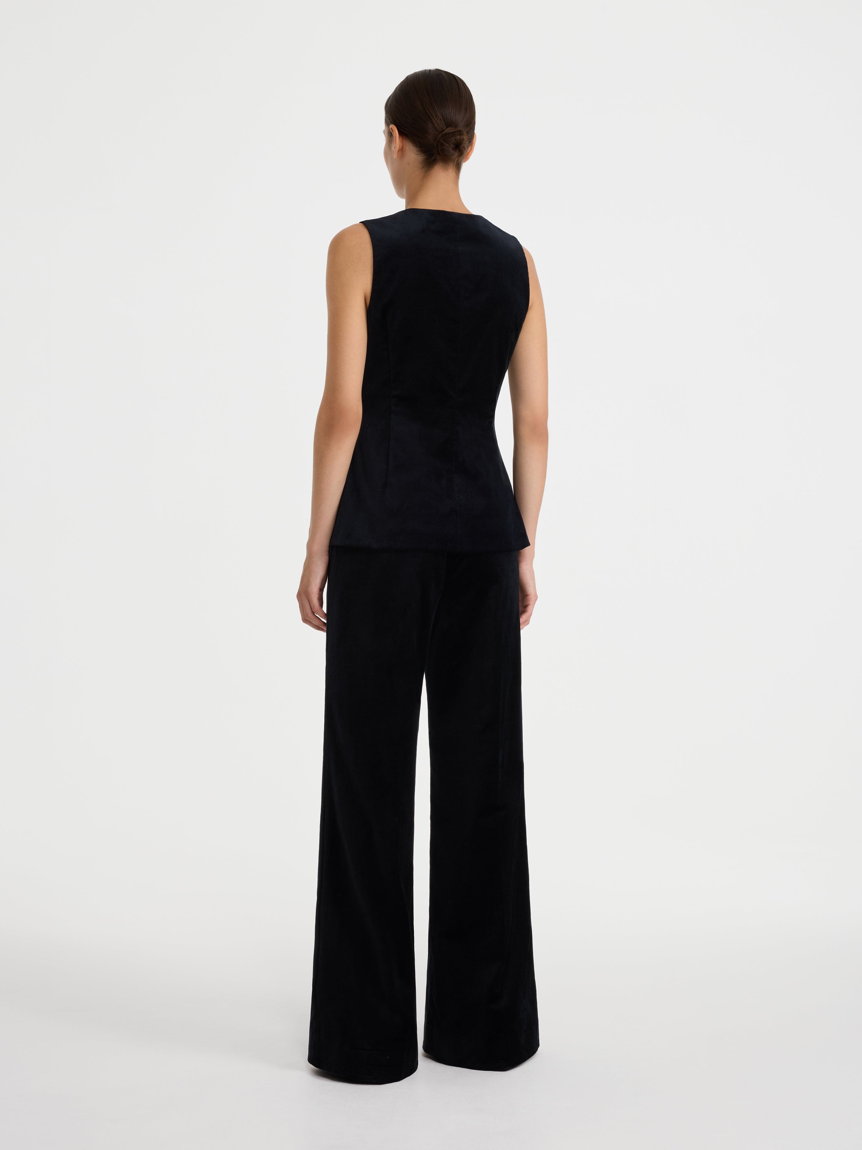 Walli B Trousers in Black