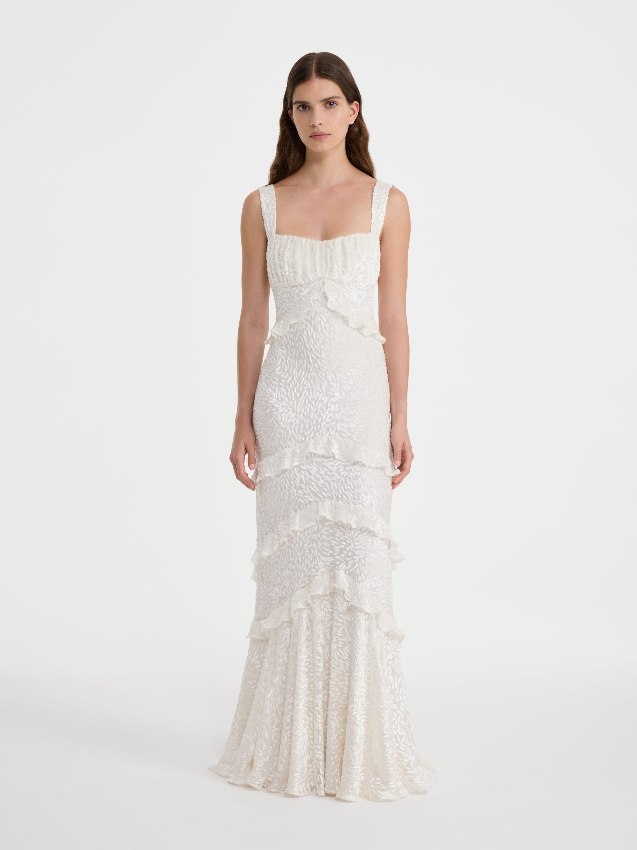 Chandra Dress in Ivory