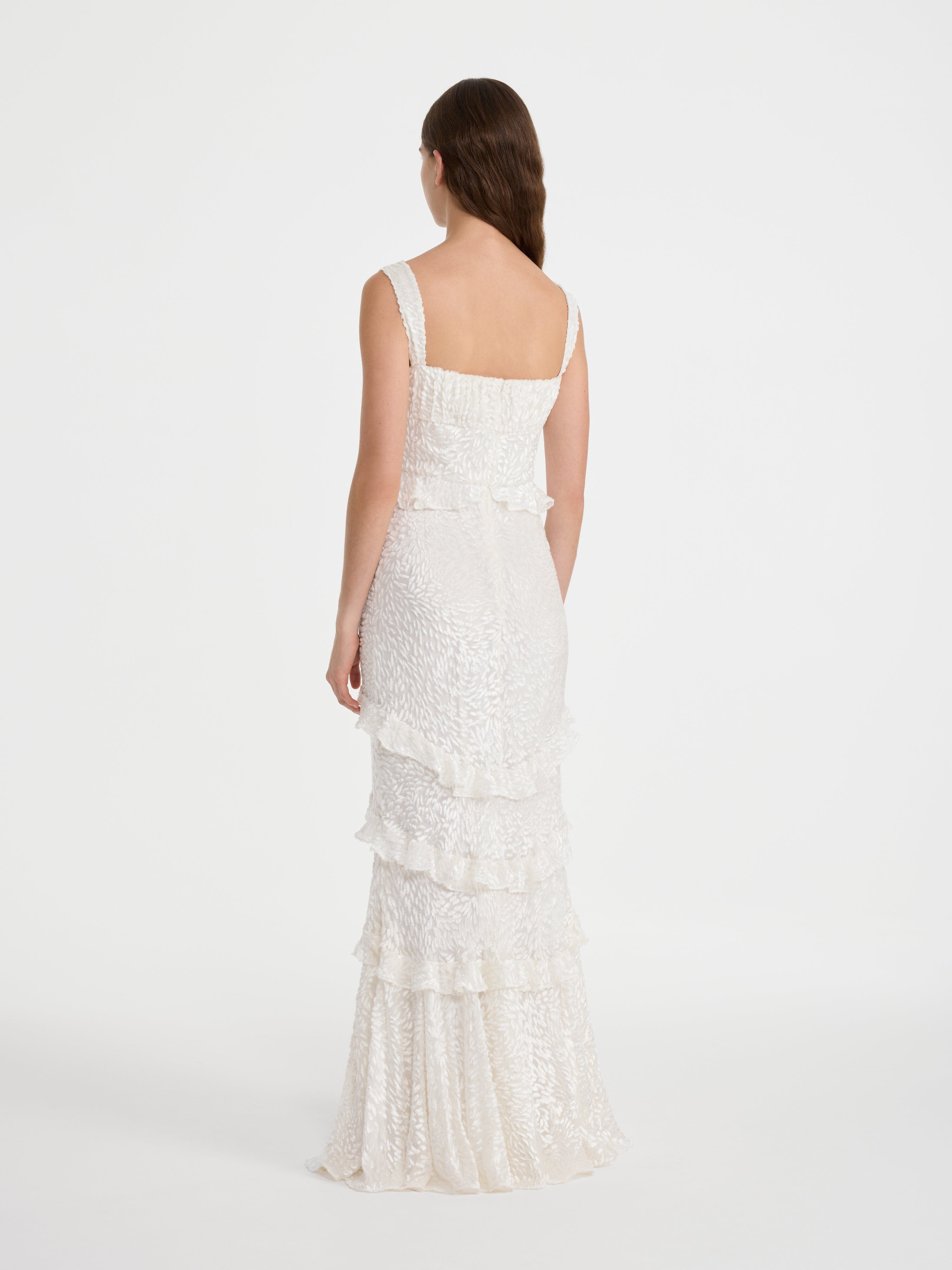 Chandra Dress in Ivory
