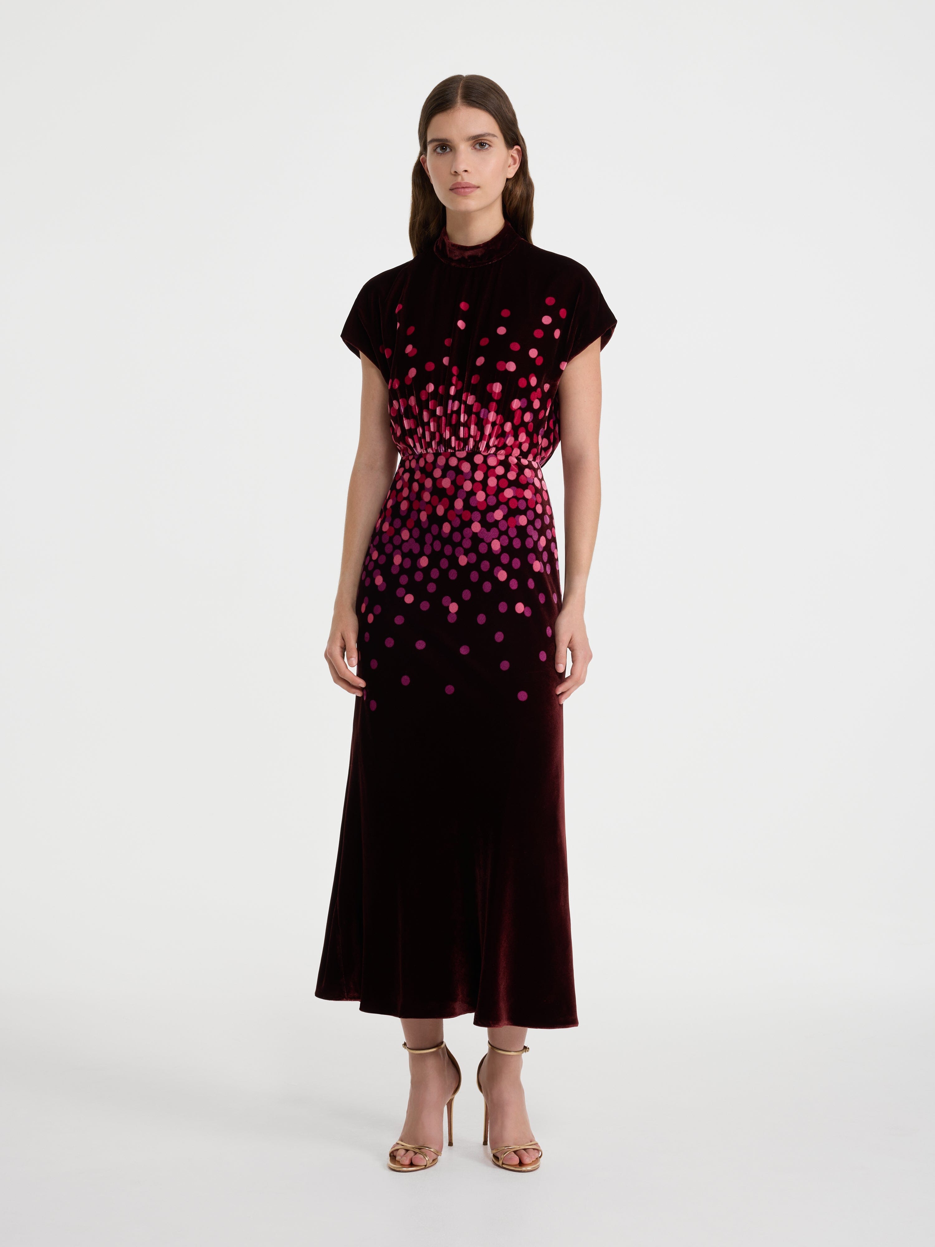 Fabienne B Dress in Starlight Berry