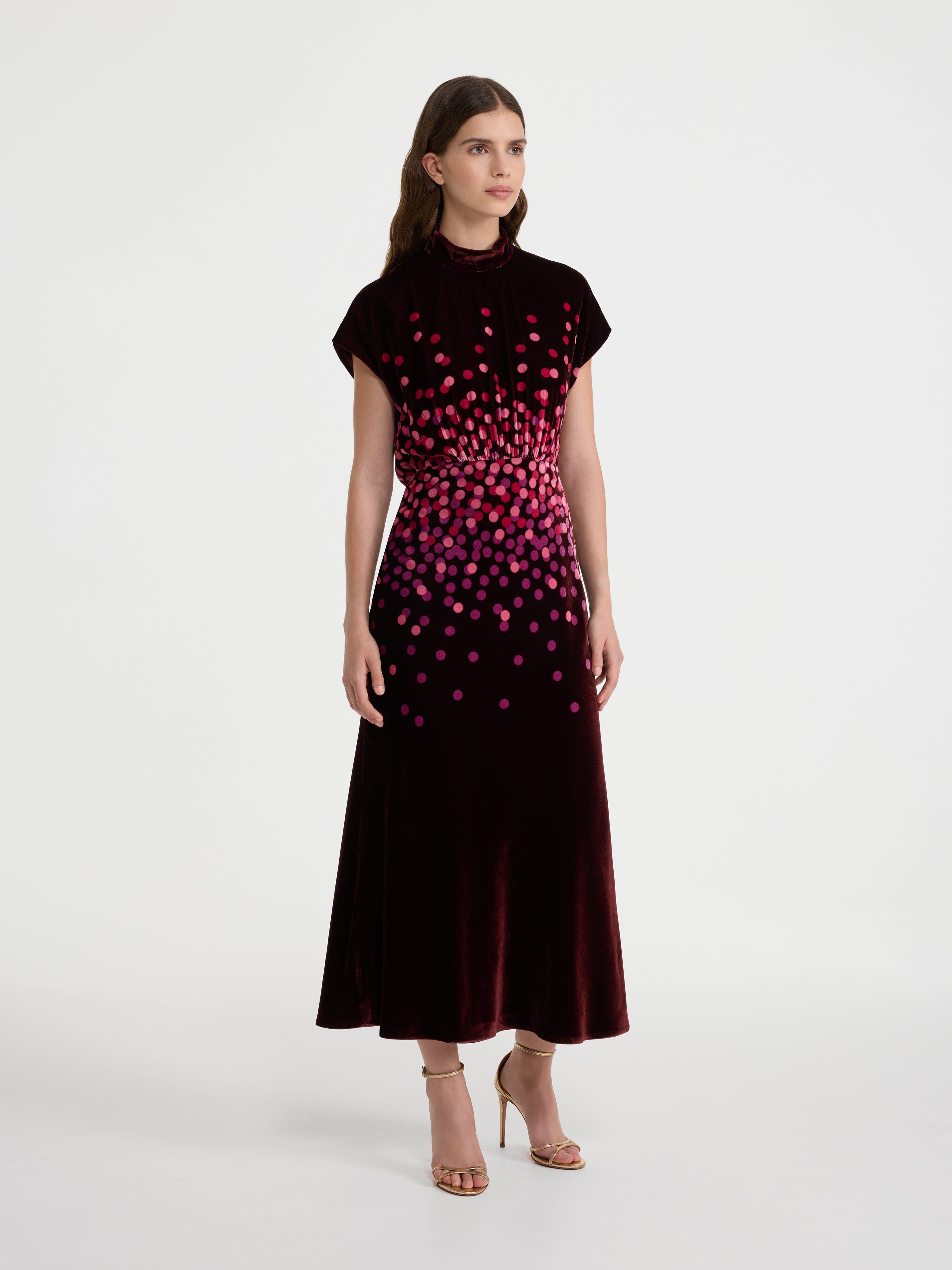 Fabienne B Dress in Starlight Berry