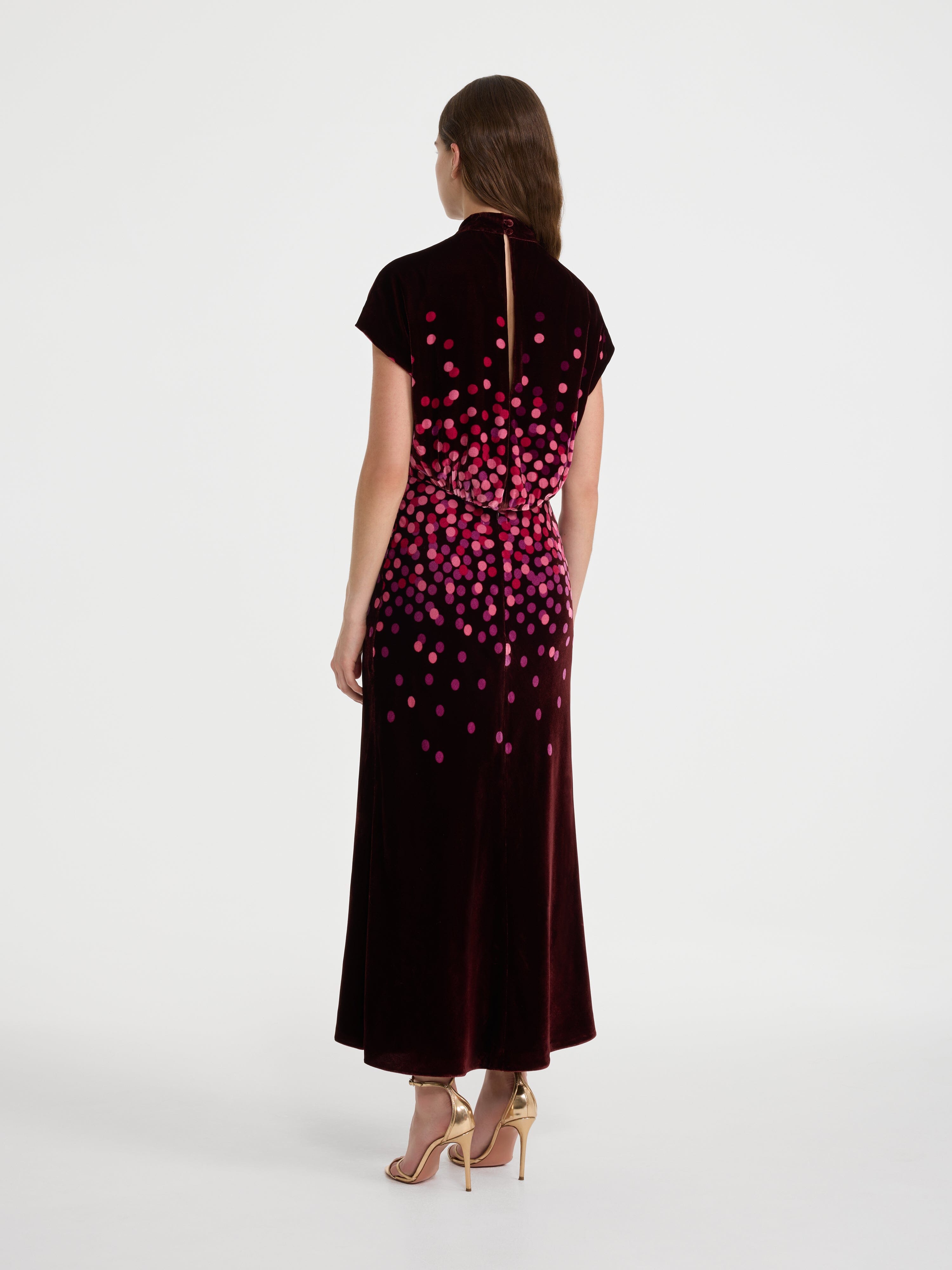 Fabienne B Dress in Starlight Berry
