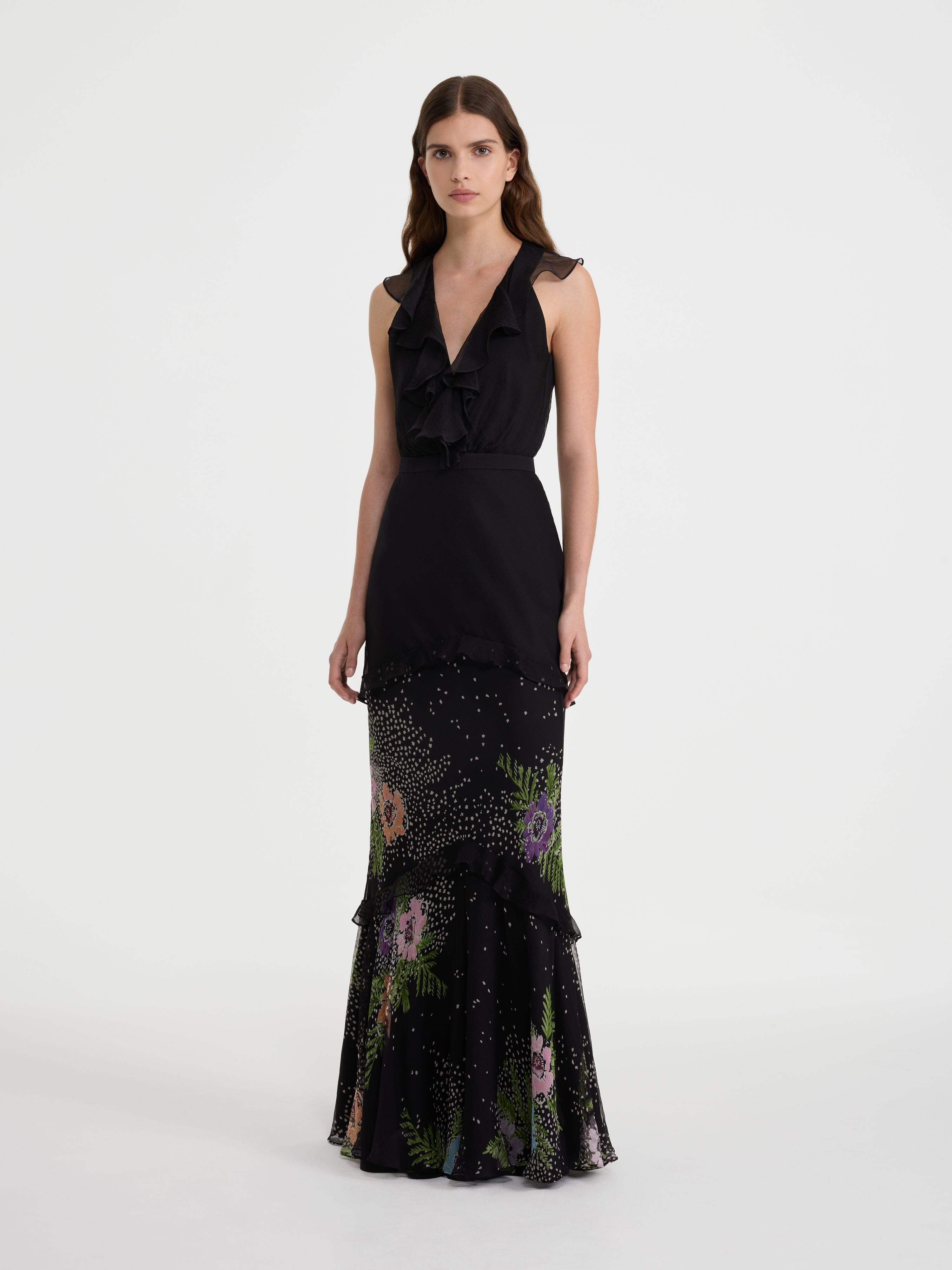 Rita Dress in Silva Starburst