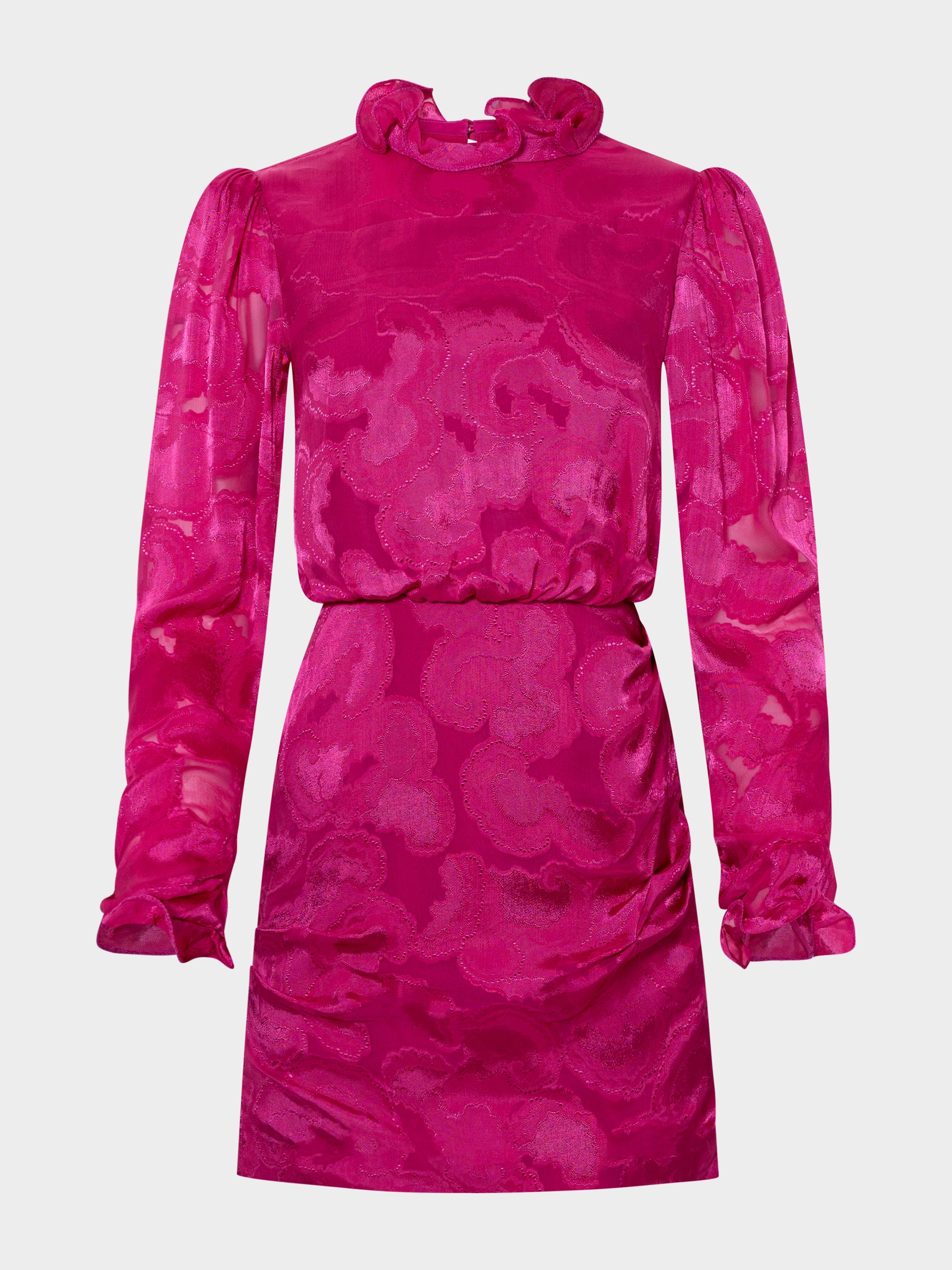 Rina B Dress in Pink Flambé