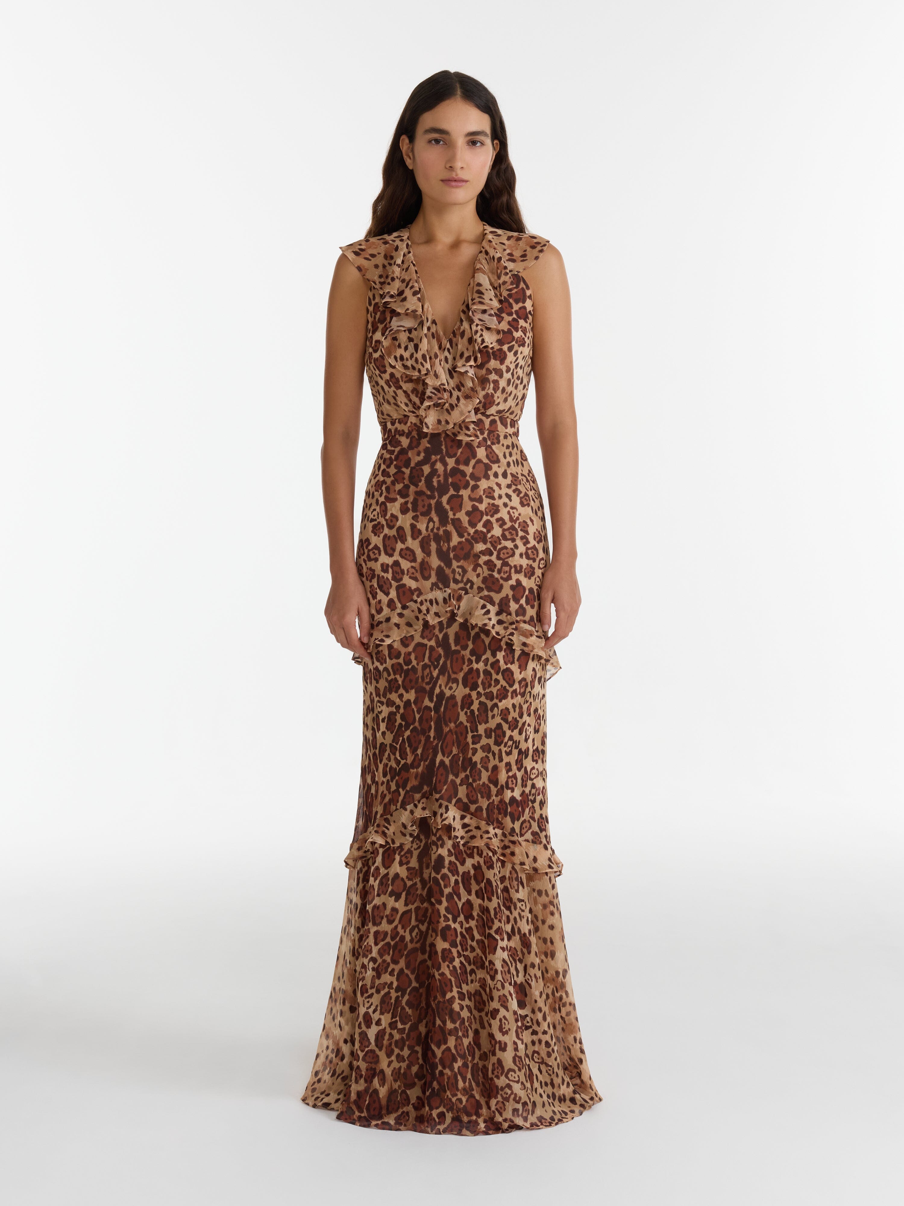Saloni Rita Dress - Cheetah Saloni Rita Dress - Cheetah