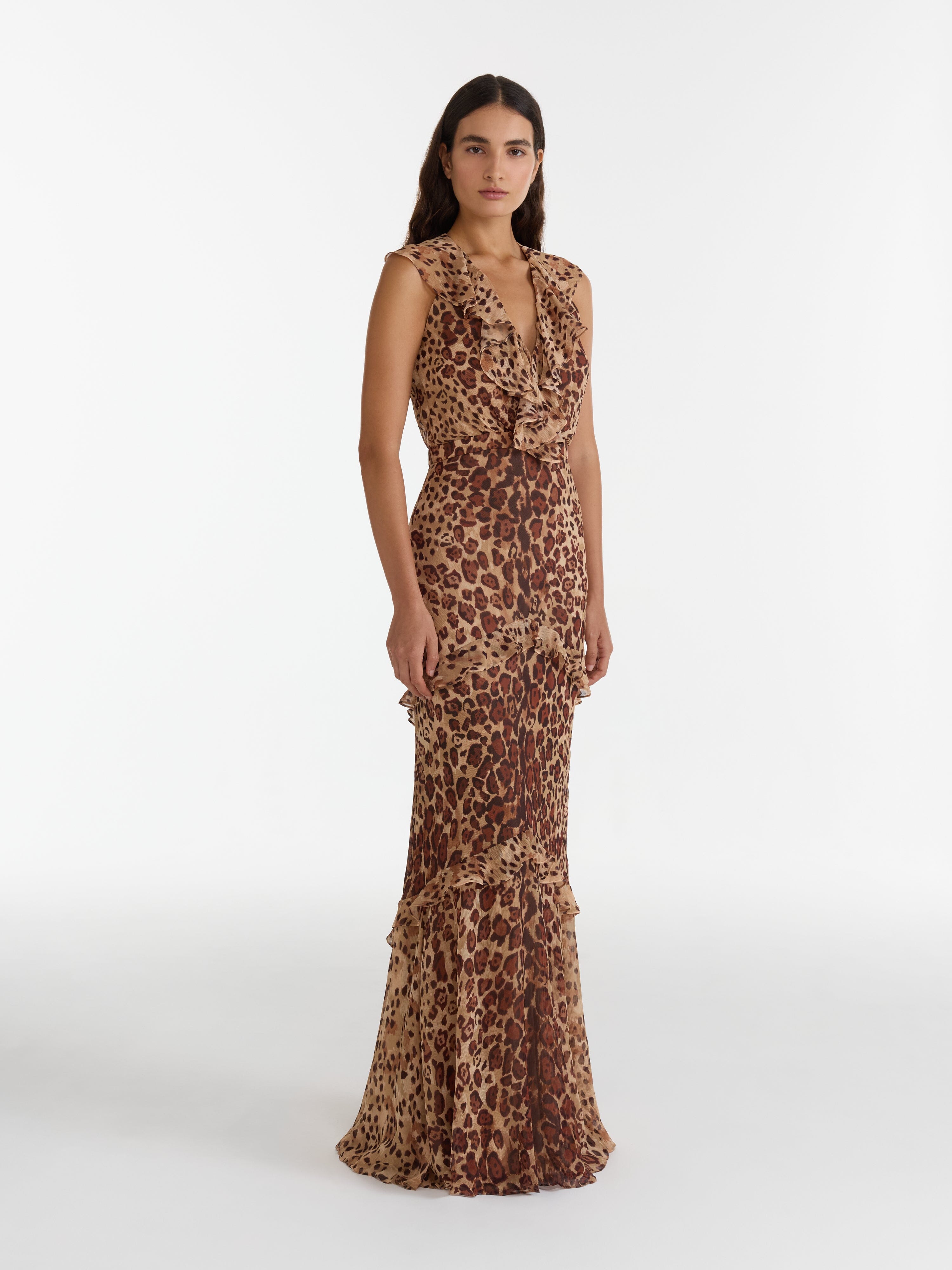 Rita Dress in Cheetah SALONI Rita Dress in Cheetah SALONI