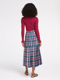 Diana E Skirt in Hedgerow Flora
