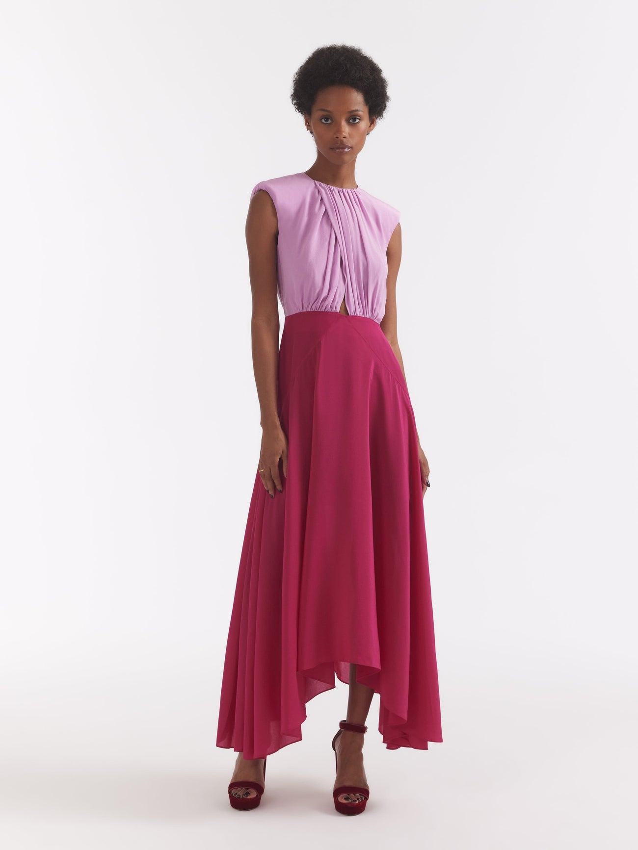 Load image into Gallery viewer, Divya Dress in Light Peony