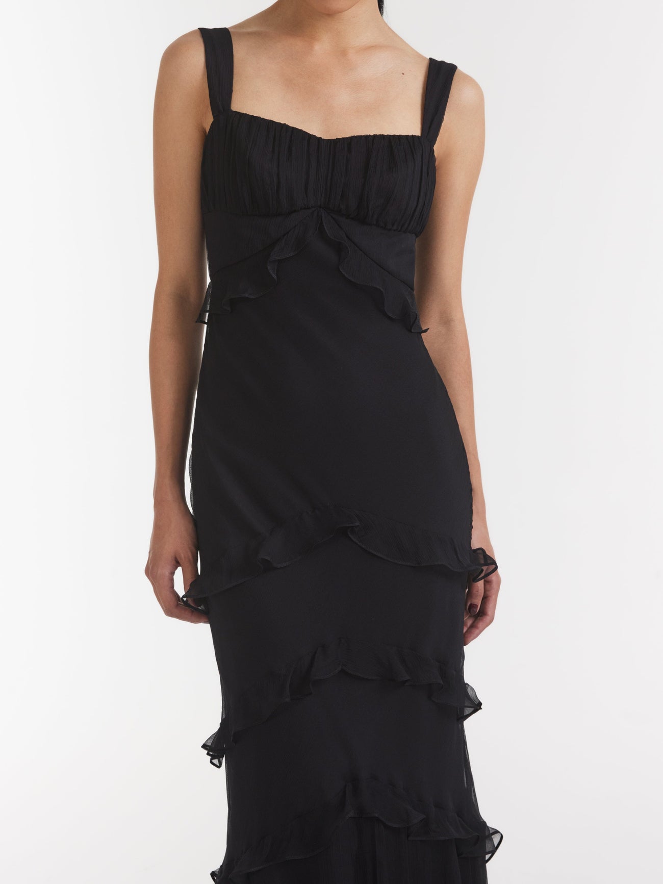 Load image into Gallery viewer, Chandra Dress in Black