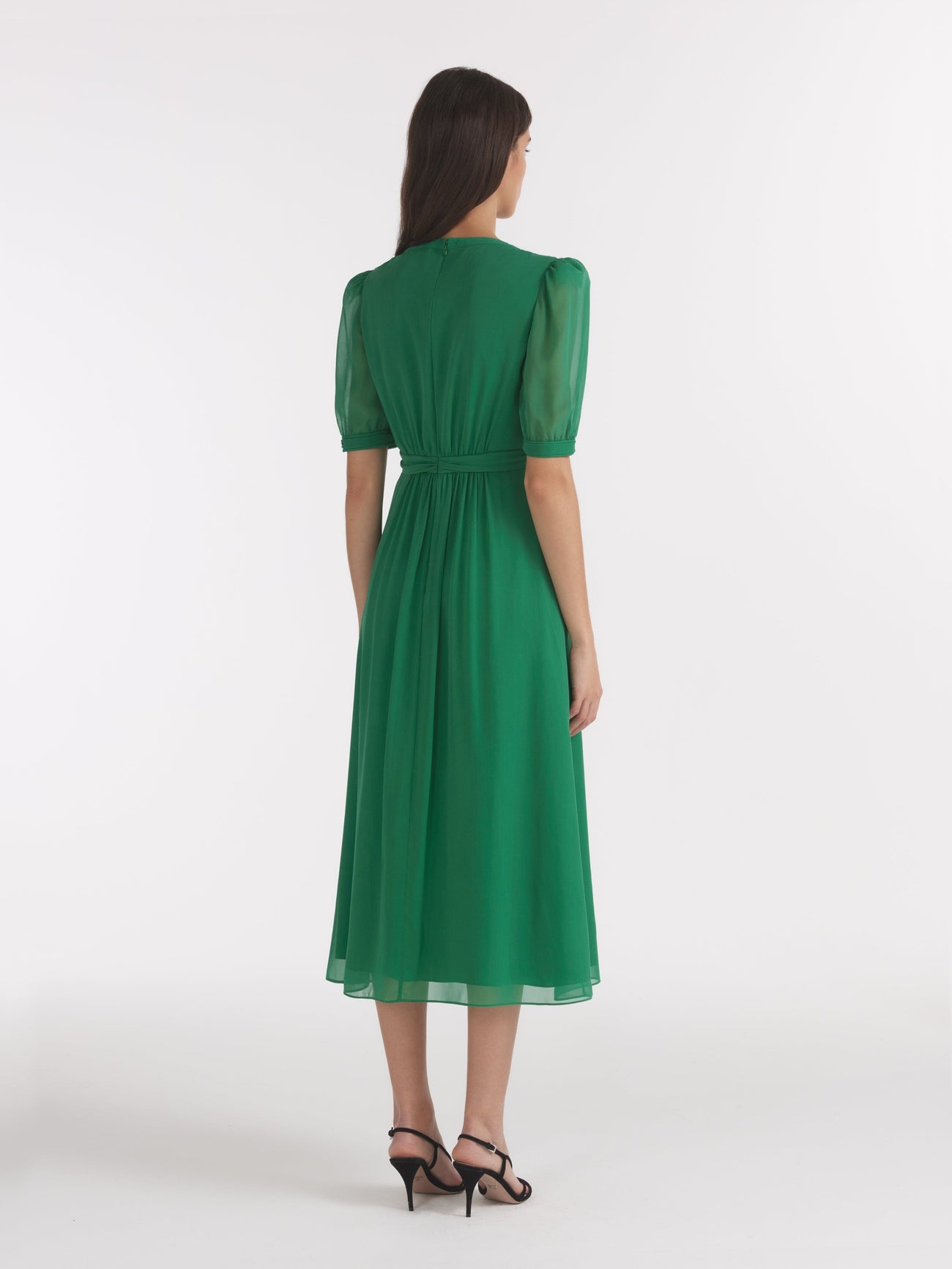 Load image into Gallery viewer, Jamie Dress in Emerald Green